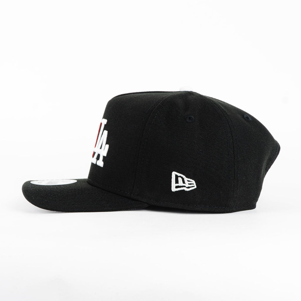 Gorra New Era A-Frame NY LA WS81 BLK/WHT 950F | Snapback Visera Semicurva