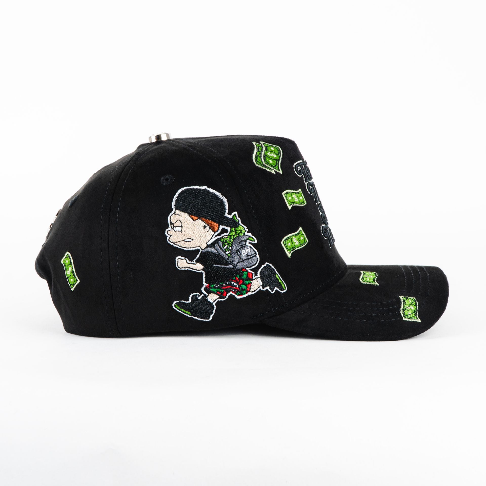 Gorra Boba Hats REACHER BLACK | Snapback Visera Semicurva