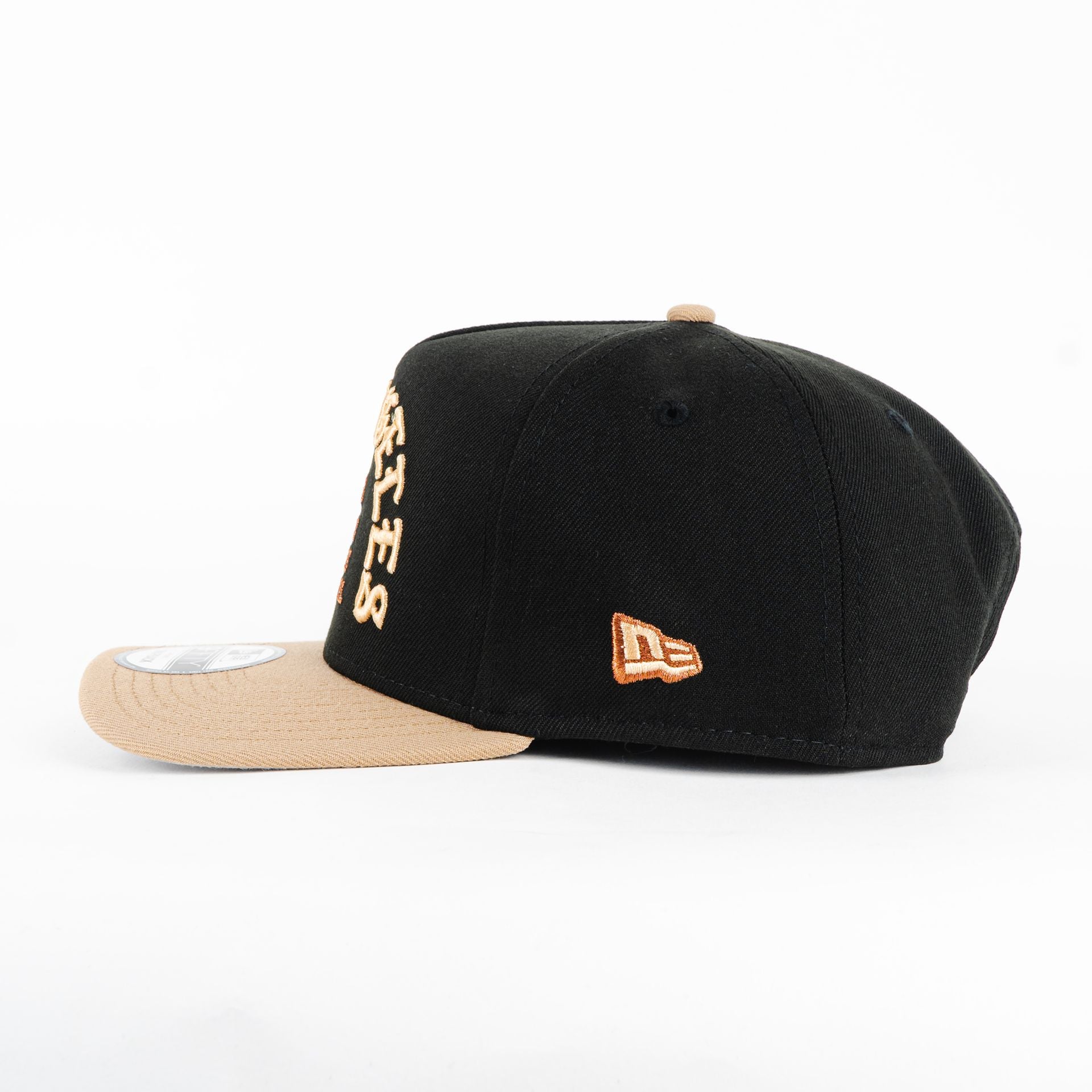Gorra New Era A-Frame DODGERS 100TH BLK/CAML 950F | Snapback Visera Semicurva