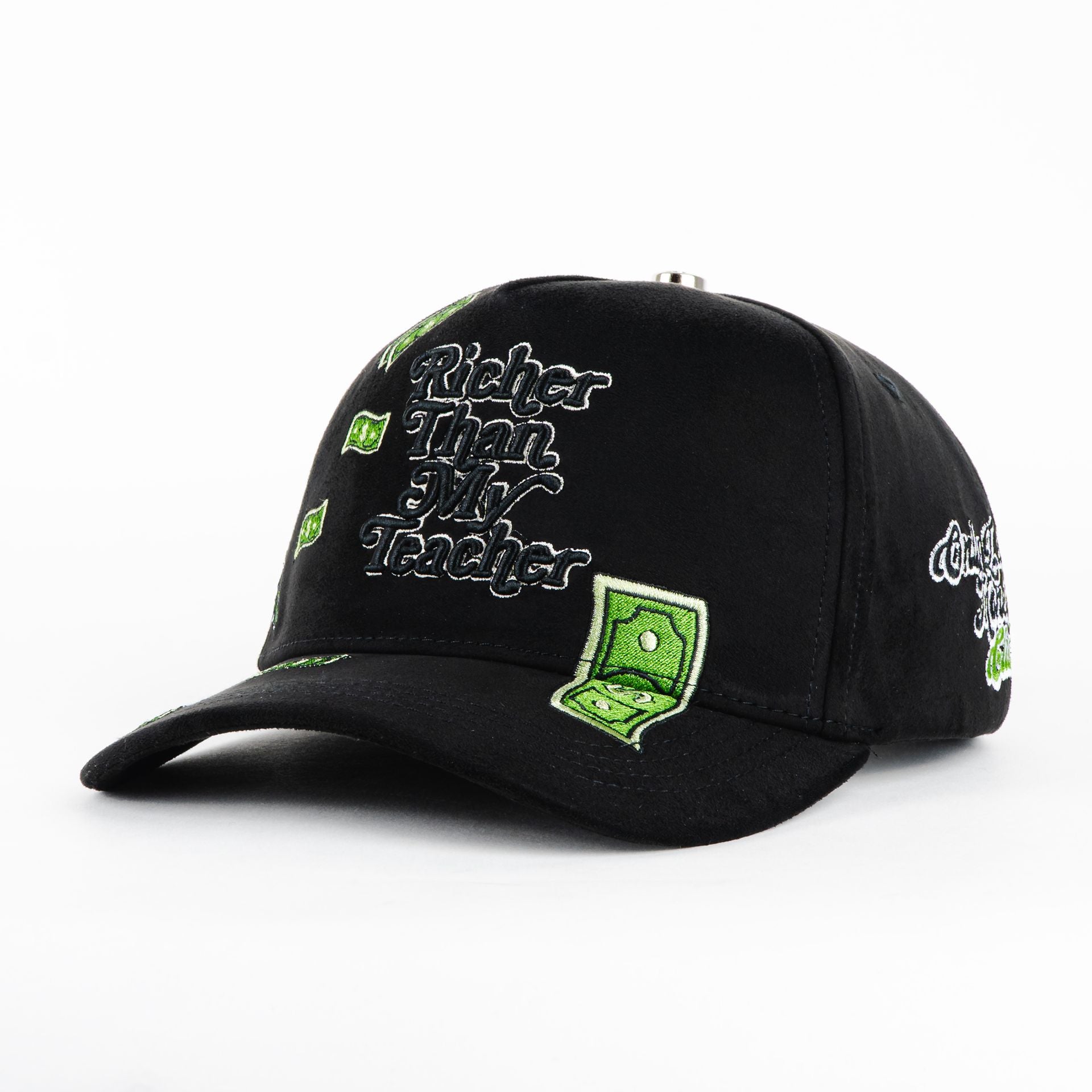 Gorra Boba Hats REACHER BLACK | Snapback Visera Semicurva