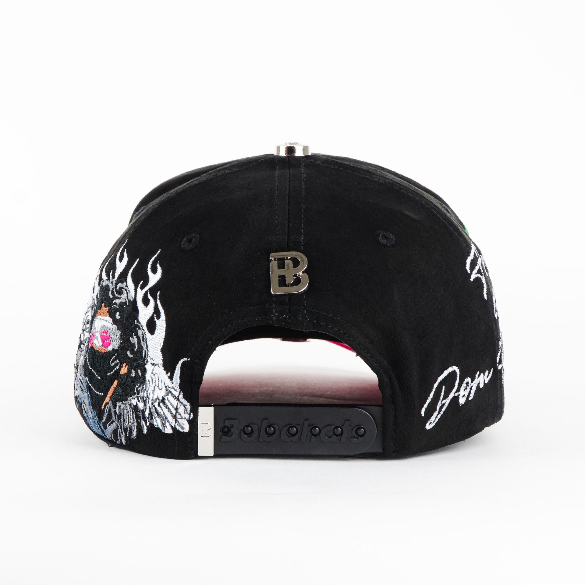 Gorra Boba Hats LA CHERRY BLACK | Snapback Visera Semicurva