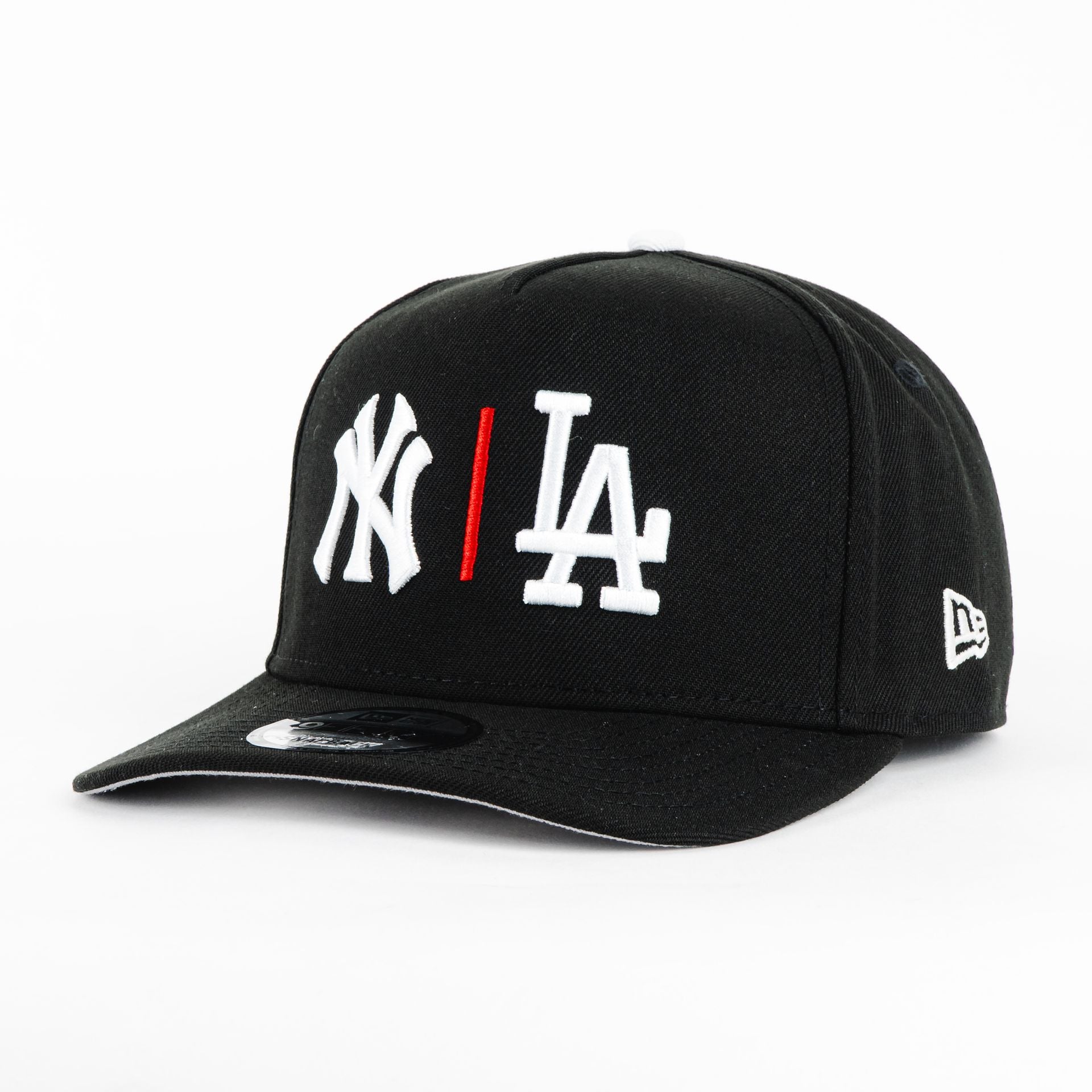 Gorra New Era A-Frame NY LA WS81 BLK/WHT 950F | Snapback Visera Semicurva