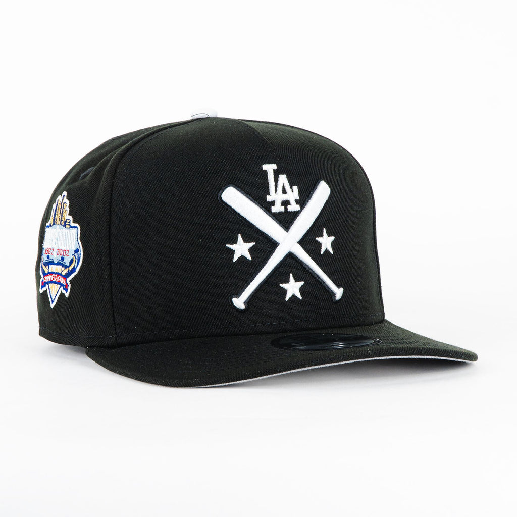 Gorra New Era A-Frame DODGERS 1952-2002 BLK/WHT  950F | Snapback Visera Semicurva