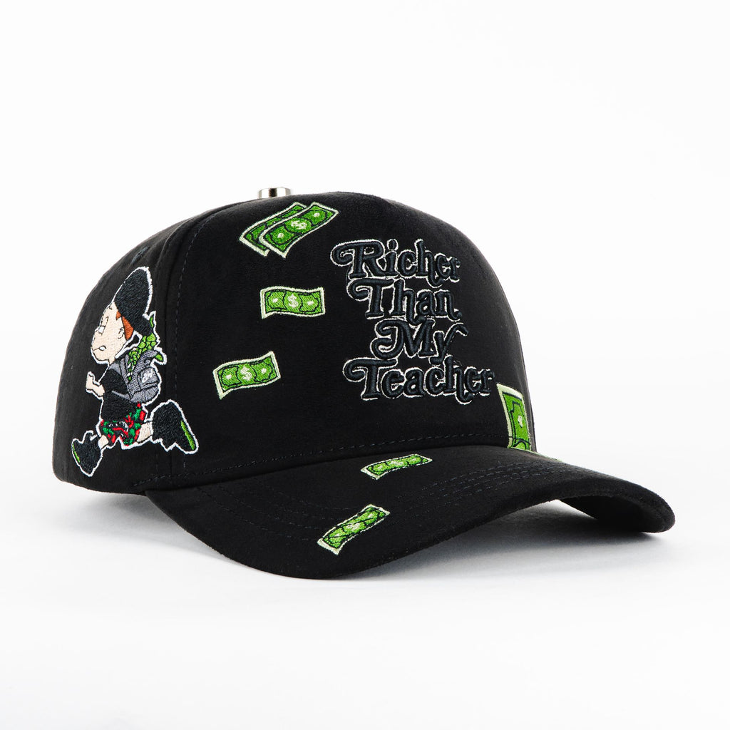 Gorra Boba Hats REACHER BLACK | Snapback Visera Semicurva