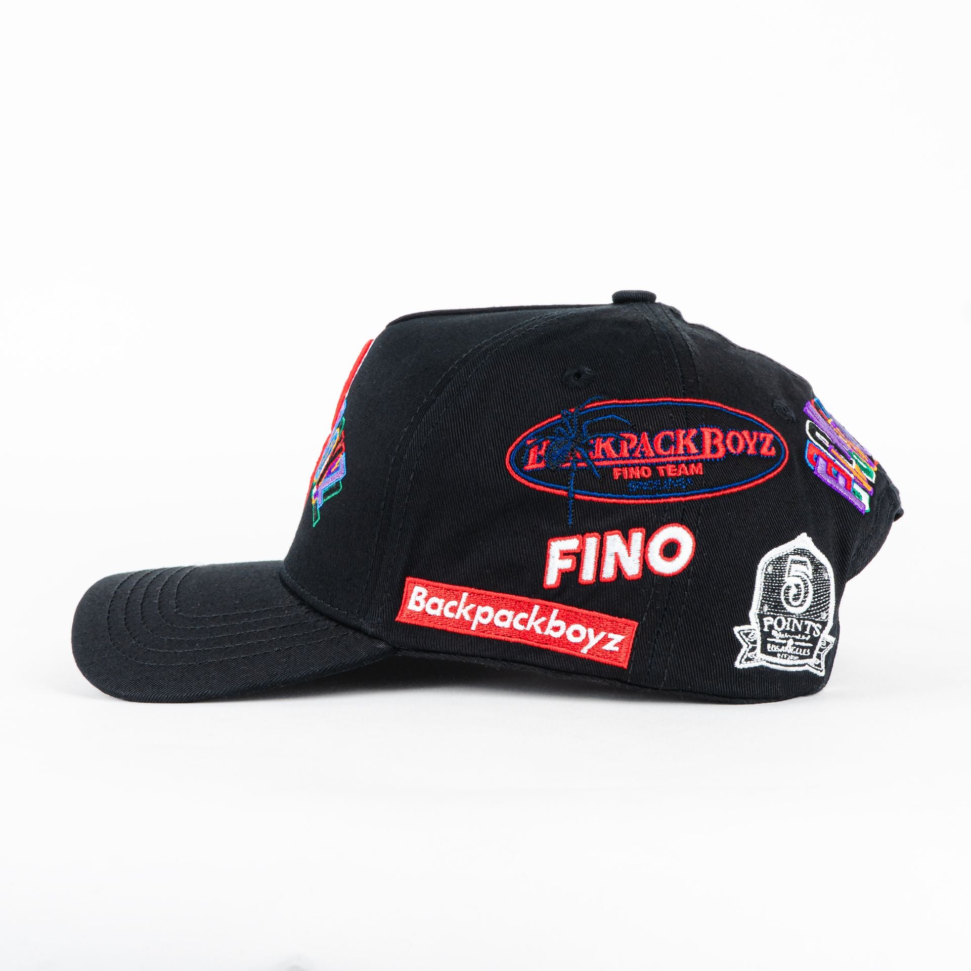 Gorra Gallo Fino BLACK CHERRY GELATO BLK | Snapback Visera Semicurva