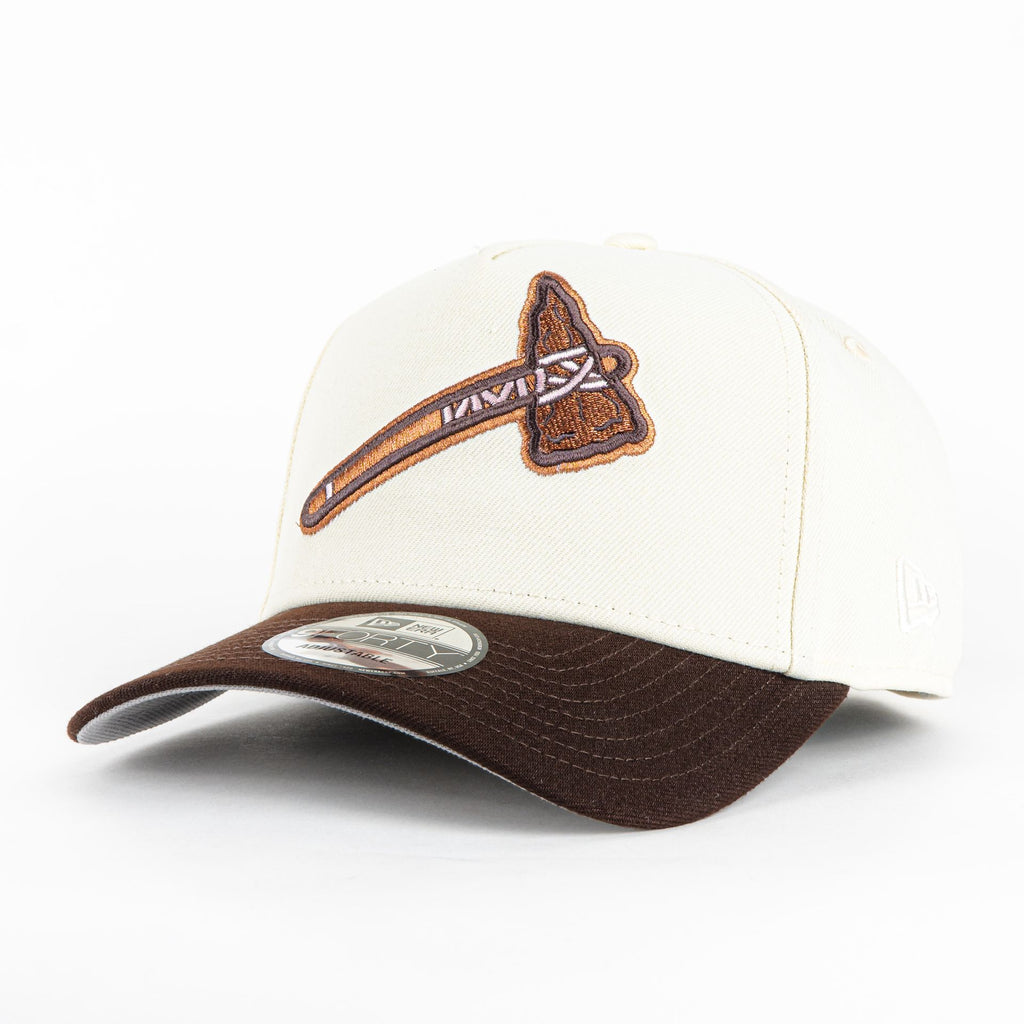 Gorra New Era A-Frame BRAVES 150TH NATU/BROW 940AF | Snapback Visera Semicurva