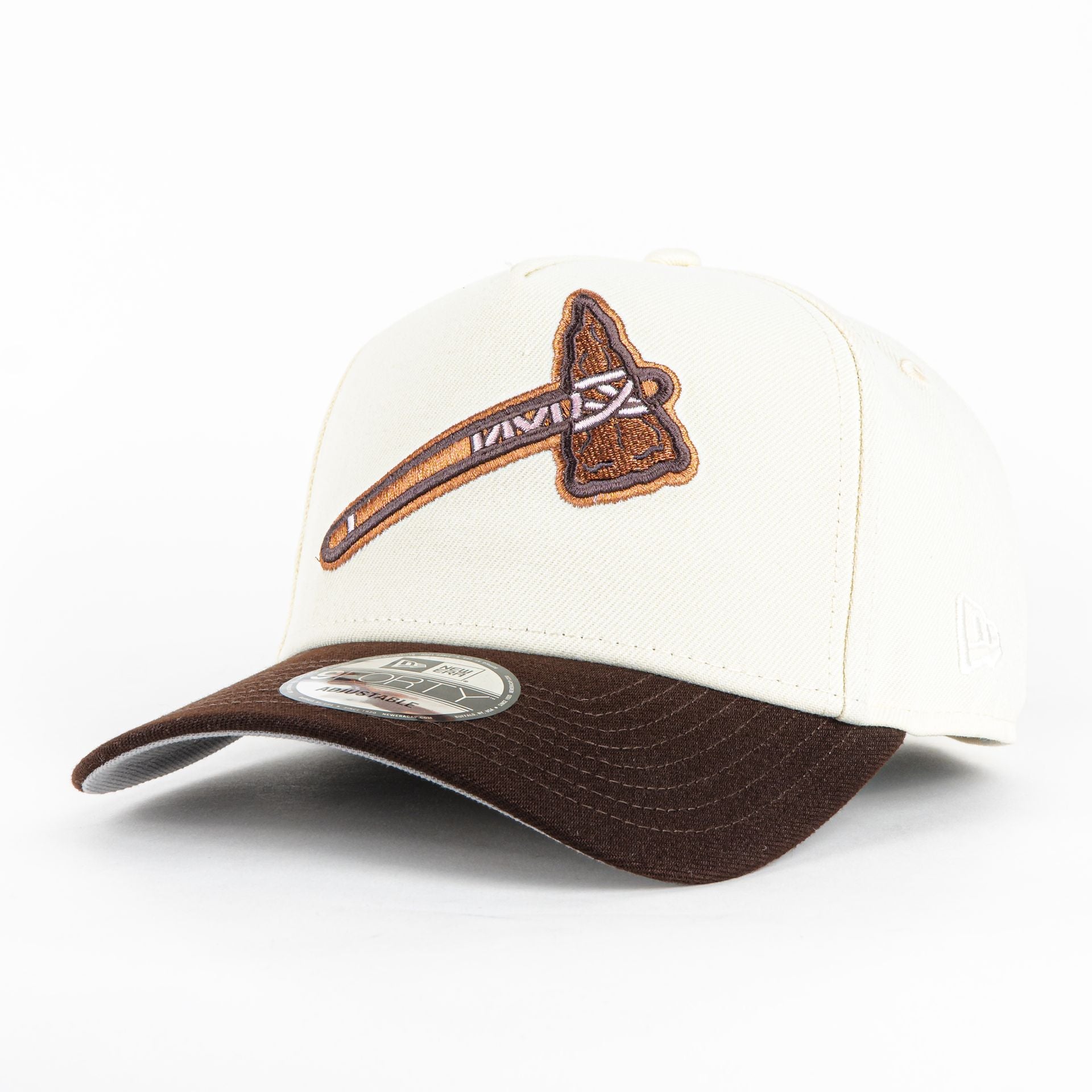 Gorra New Era A-Frame BRAVES 150TH NATU/BROW 940AF | Snapback Visera Semicurva