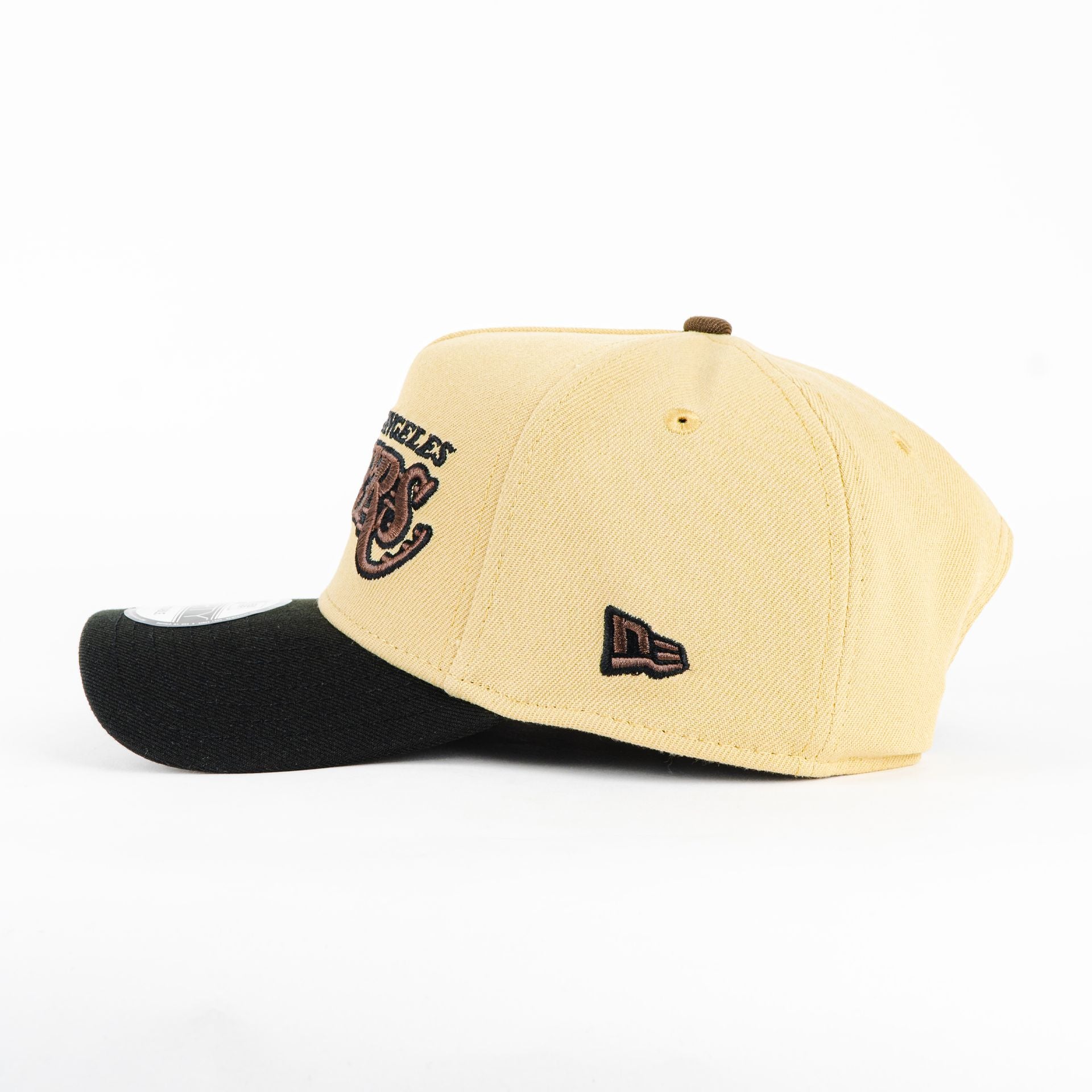 Gorra New Era A-Frame LAKERS 17X KAKHI/BLK 940AF | Snapback Visera Semicurva