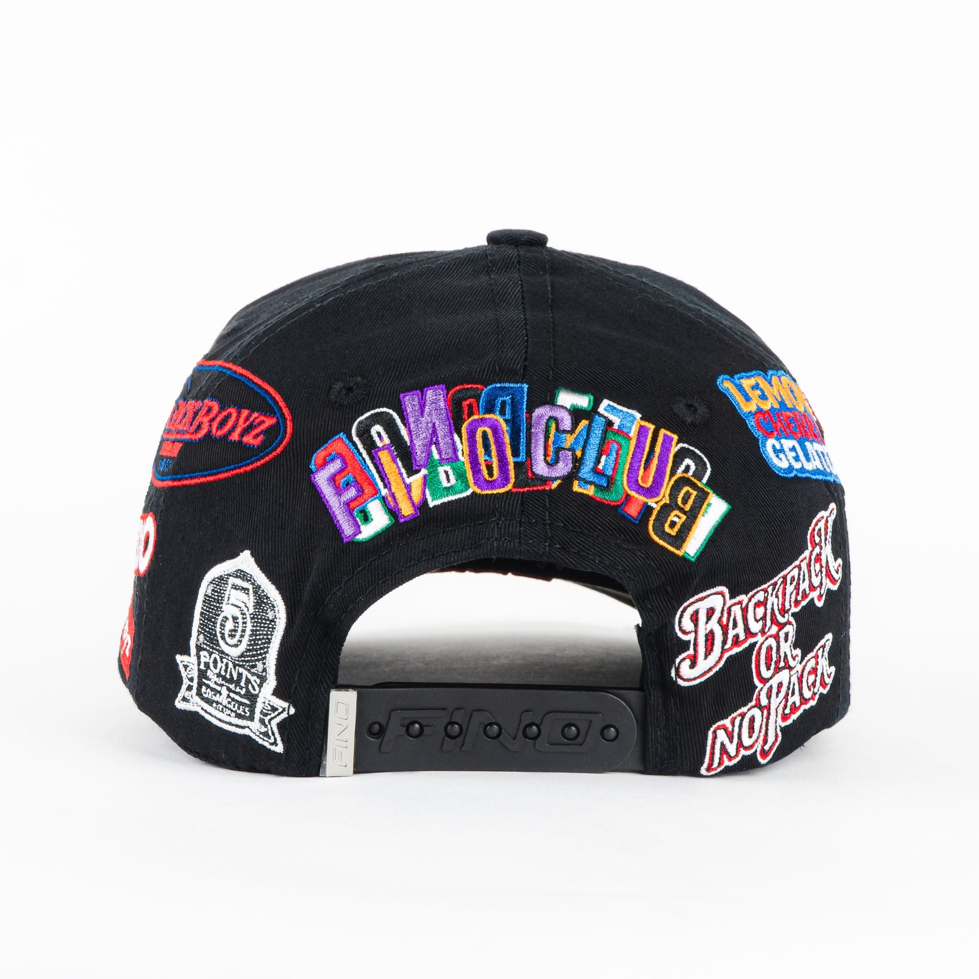 Gorra Gallo Fino BLACK CHERRY GELATO BLK | Snapback Visera Semicurva