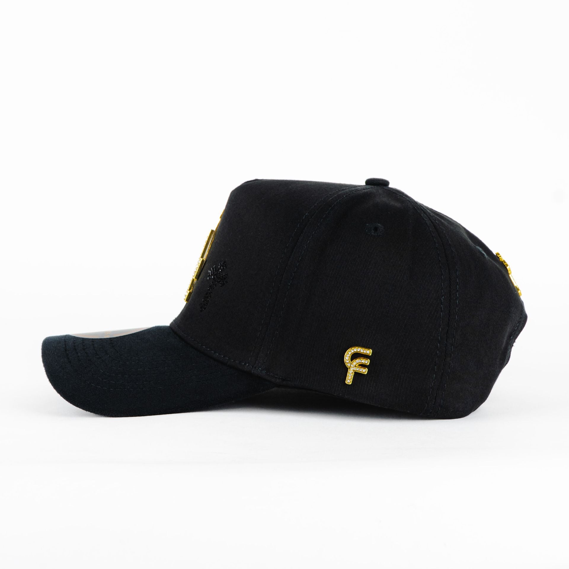 Gorra Florence caps LA BLK GOLD | Snapback Visera Curva