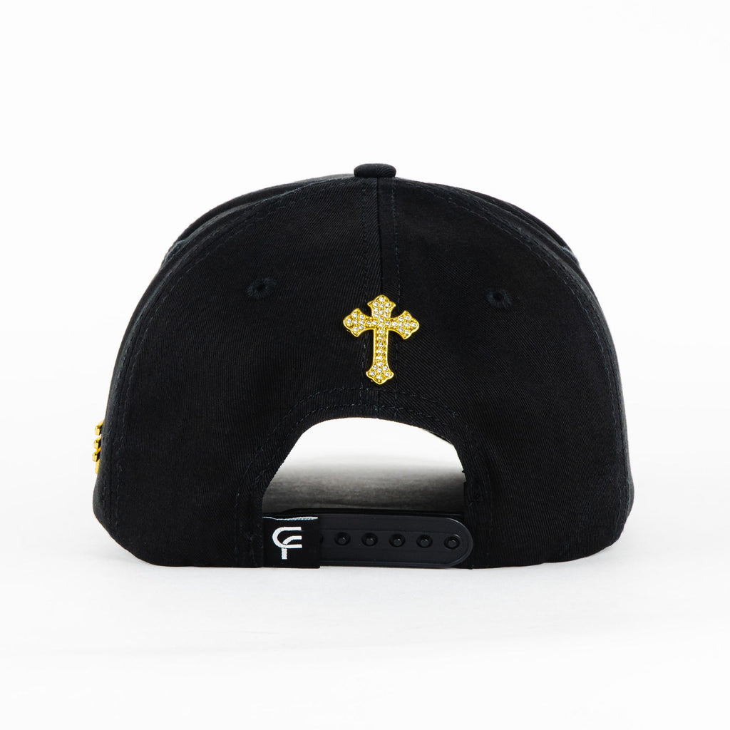 Gorra Florence caps LA BLK GOLD | Snapback Visera Curva