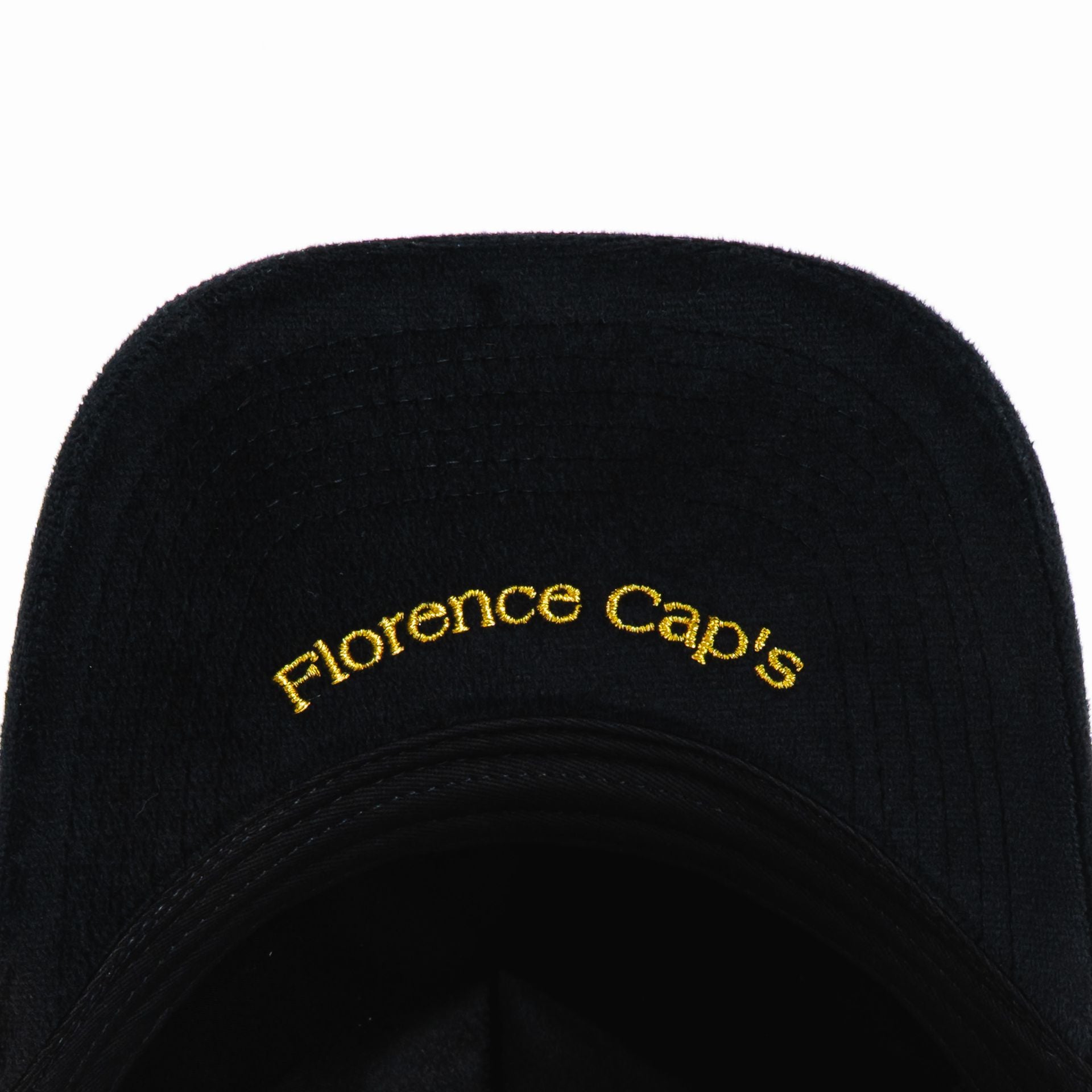 Gorra Florence caps LA BLK GOLD | Snapback Visera Curva