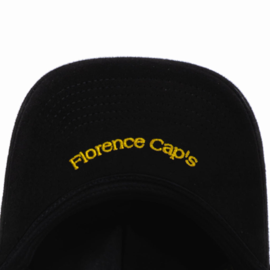 Gorra Florence caps NY BLK GOLD | Snapback Visera Curva