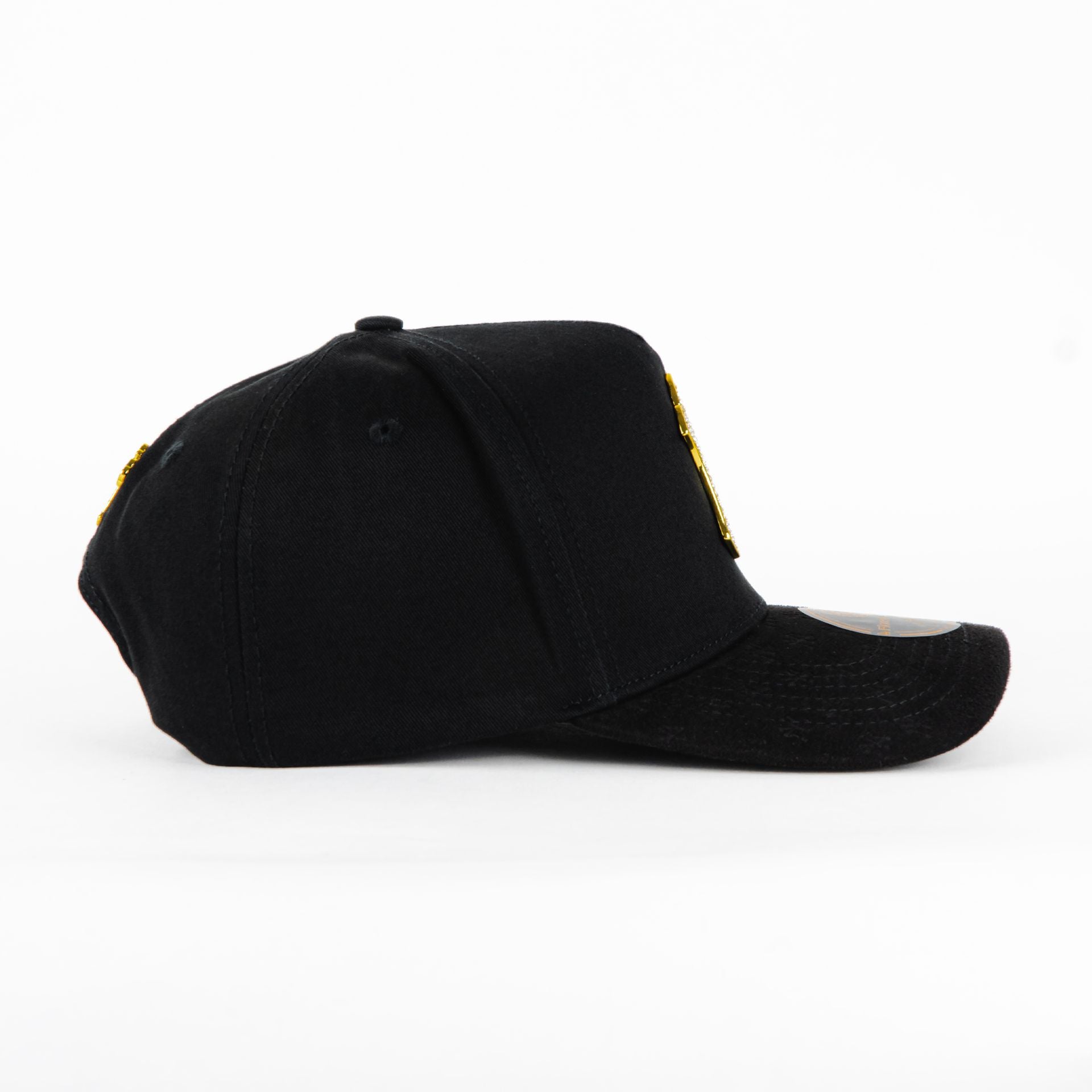 Gorra Florence caps NY BLK GOLD | Snapback Visera Curva