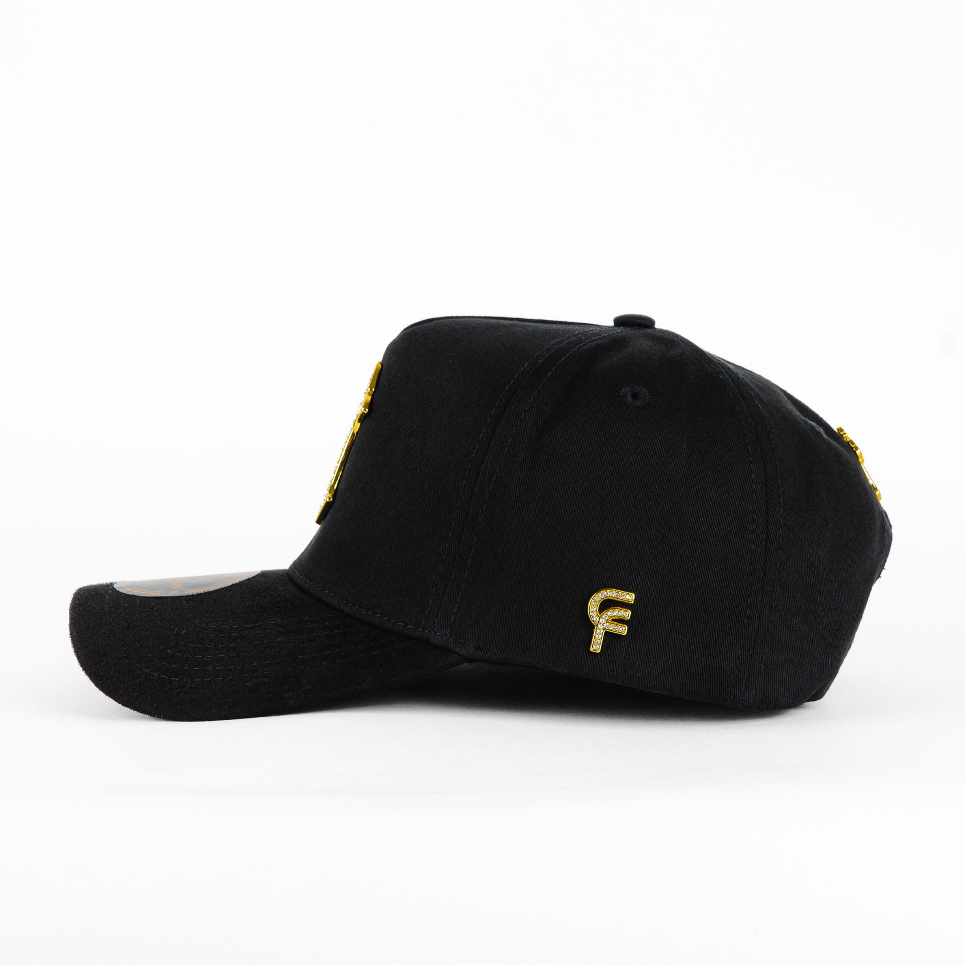 Gorra Florence caps NY BLK GOLD | Snapback Visera Curva