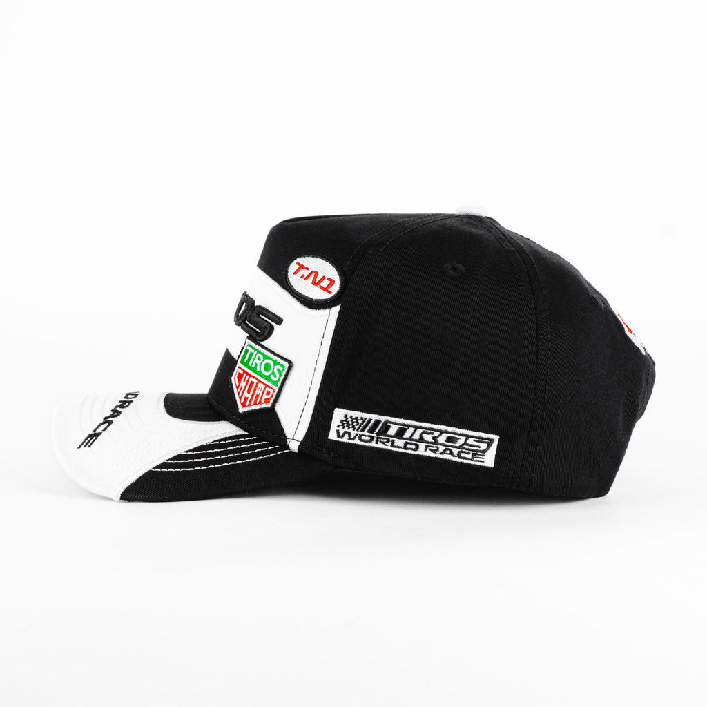 Gorra El Tiros Caps RACING BLACK | Snapback Visera Curva