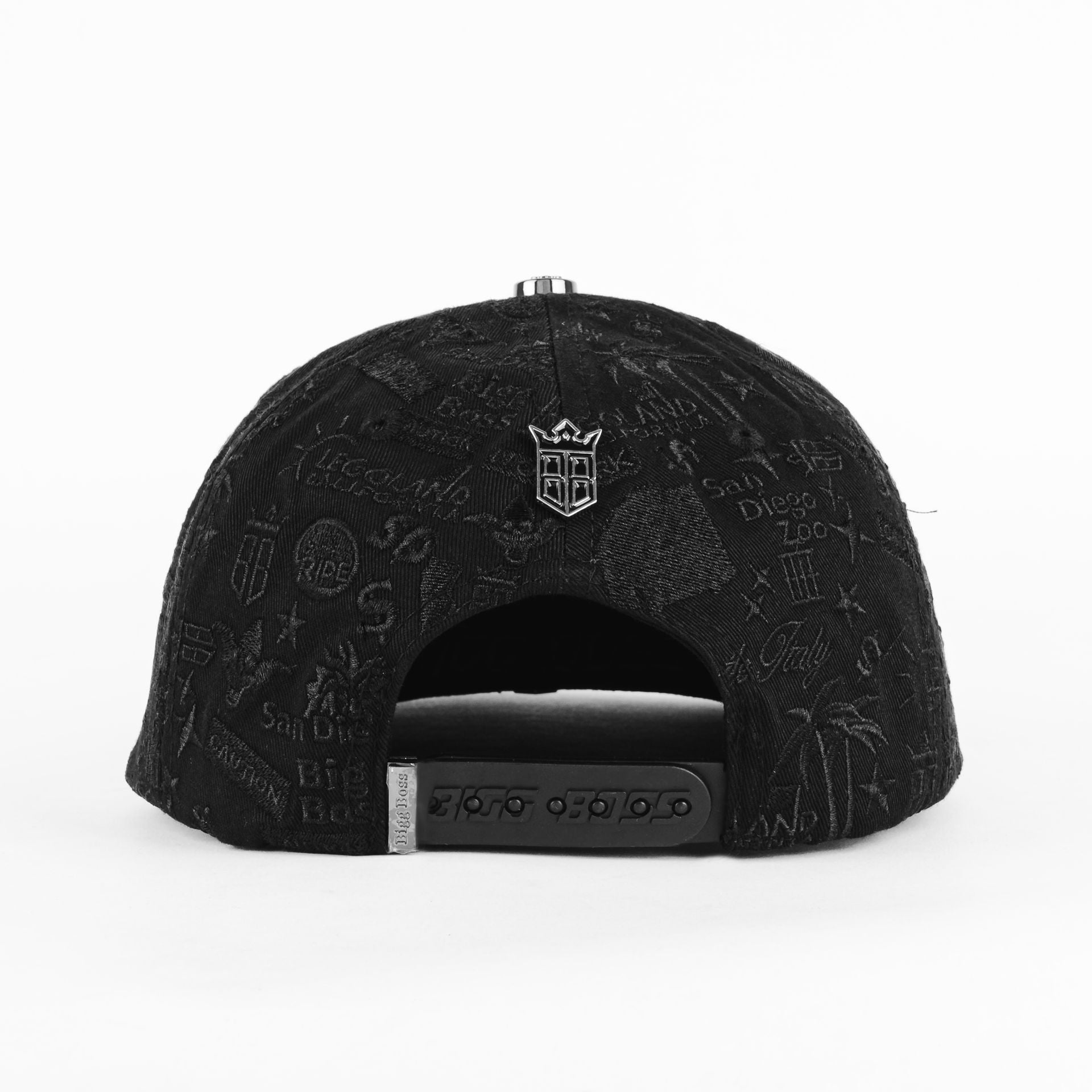 Gorra Bigg Boss SAN DIEGO NEGRA | Snapback Visera Semicurva