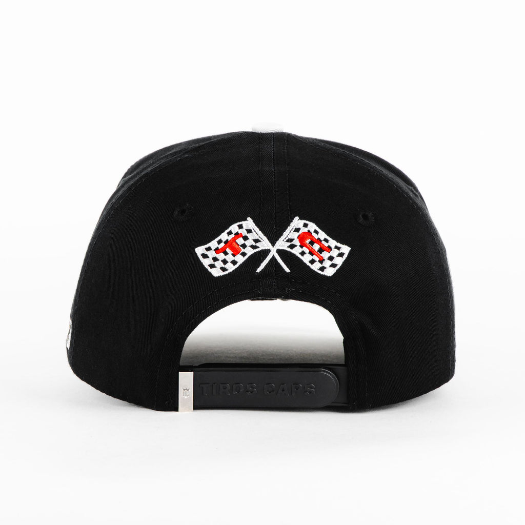 Gorra El Tiros Caps RACING BLACK | Snapback Visera Curva