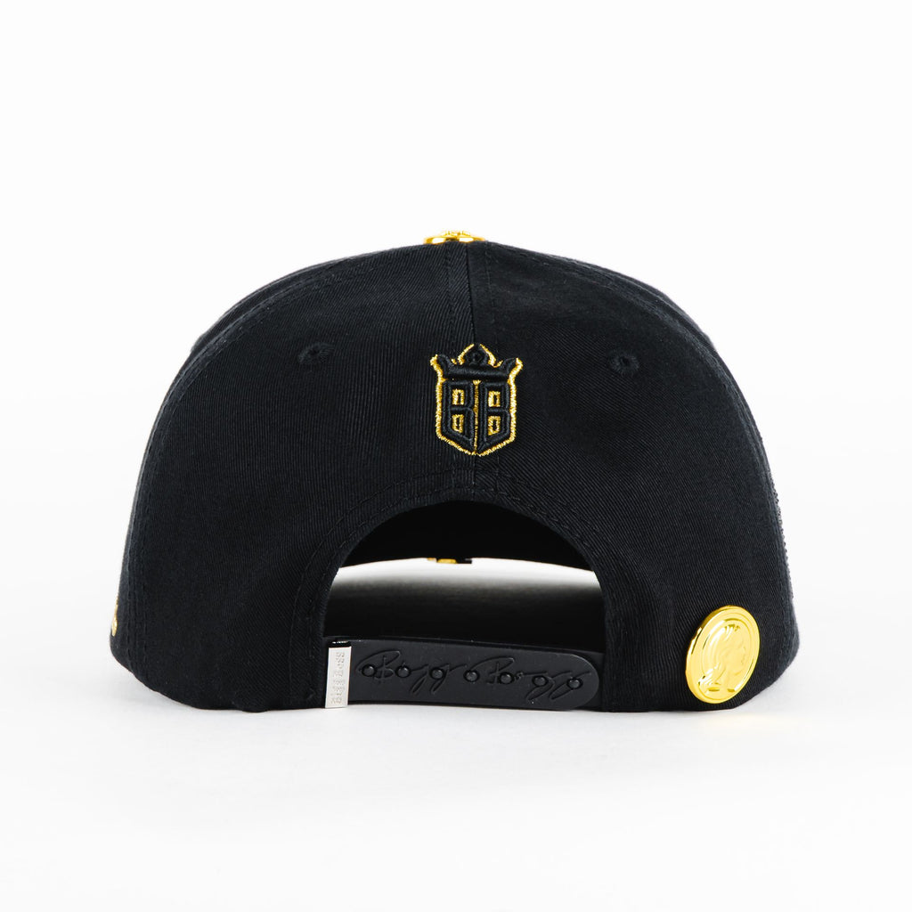 Gorra Bigg Boss SAN JUDAS NEGRA | Snapback Visera Semicurva