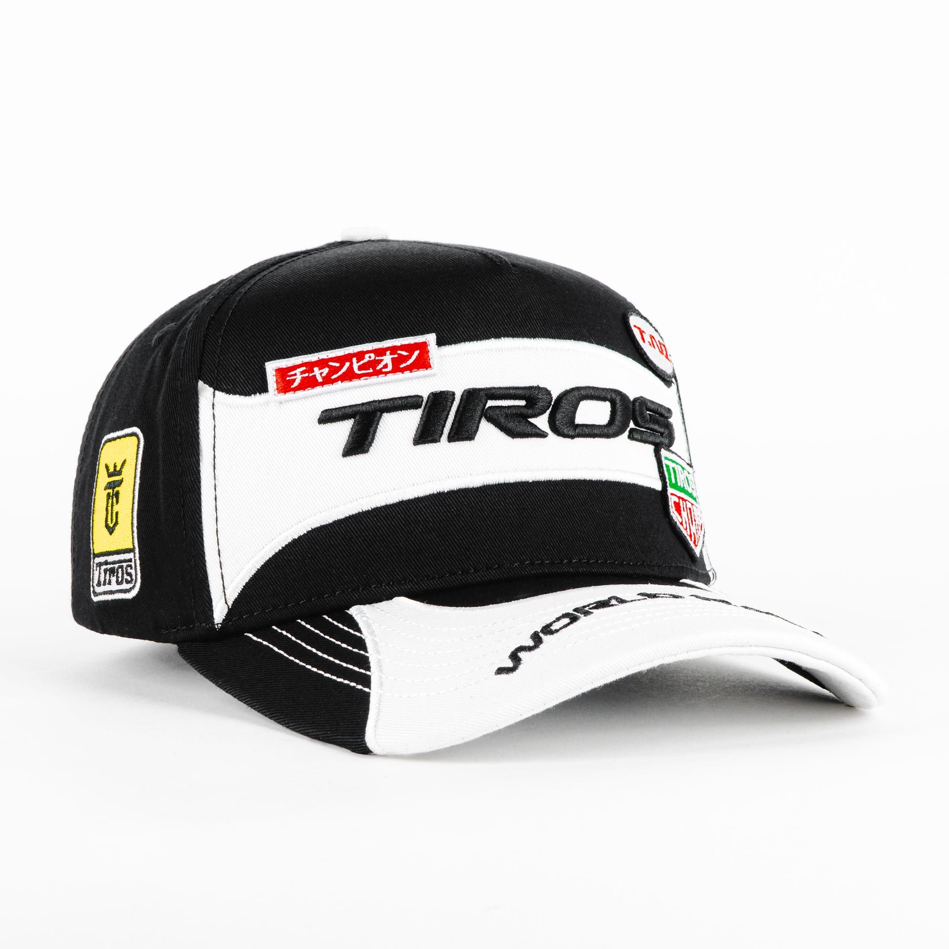 Gorra El Tiros Caps RACING BLACK | Snapback Visera Curva