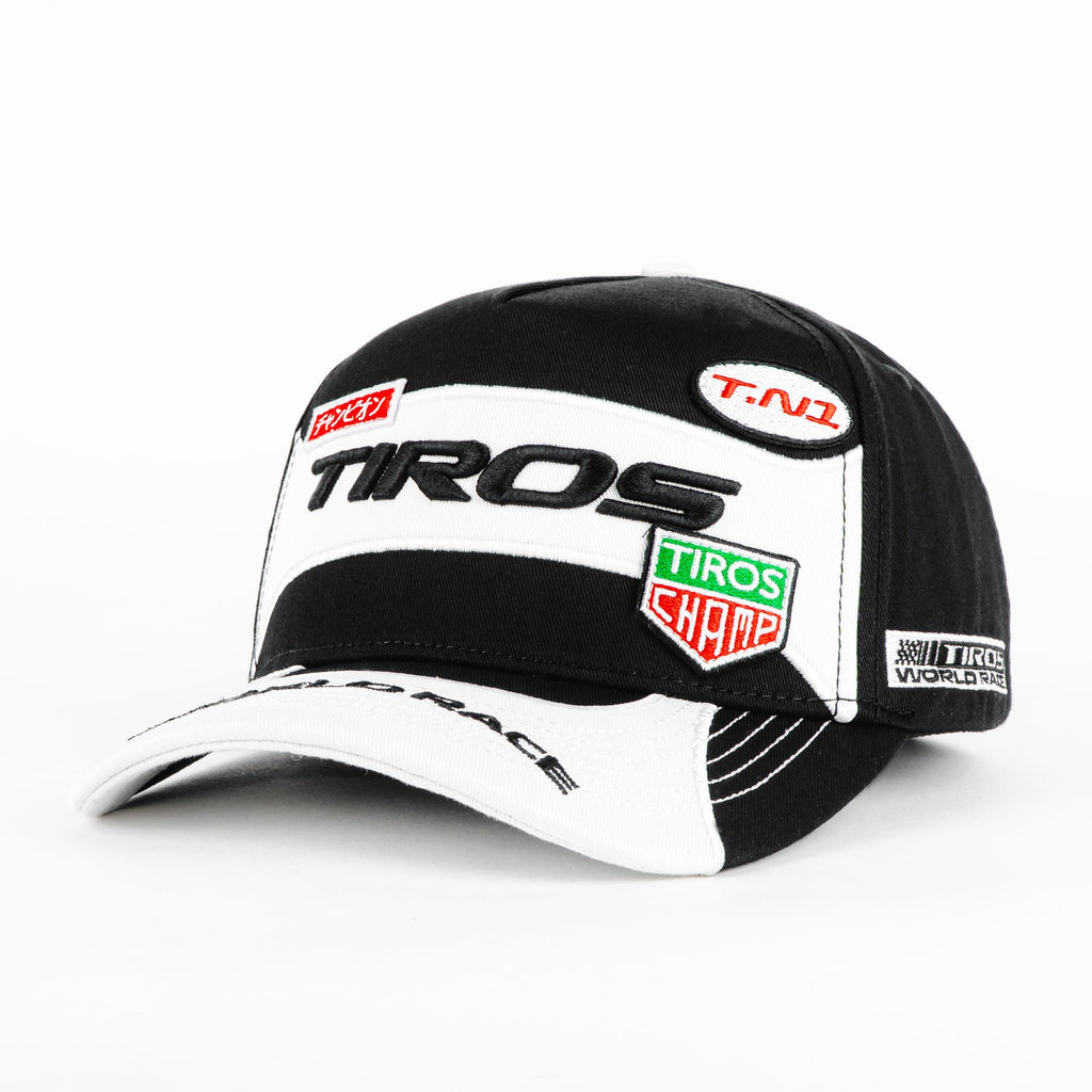 Gorra El Tiros Caps RACING BLACK | Snapback Visera Curva