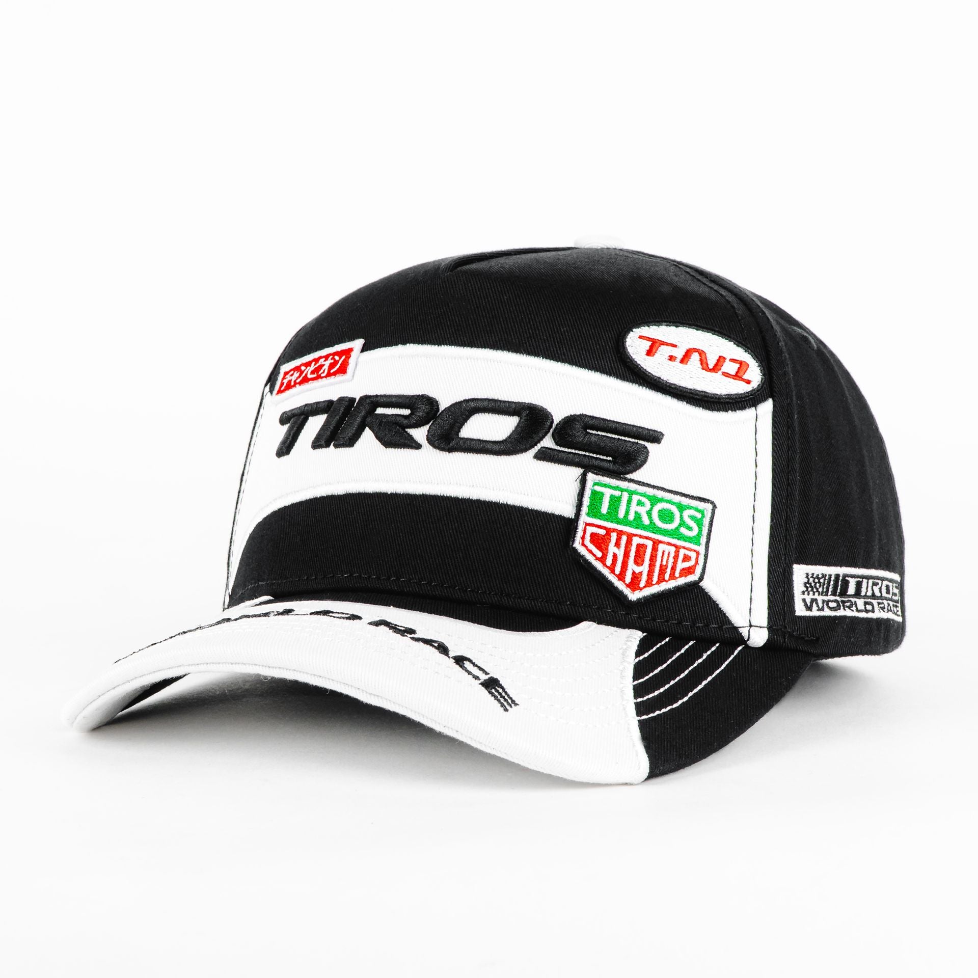 Gorra El Tiros Caps RACING BLACK | Snapback Visera Curva