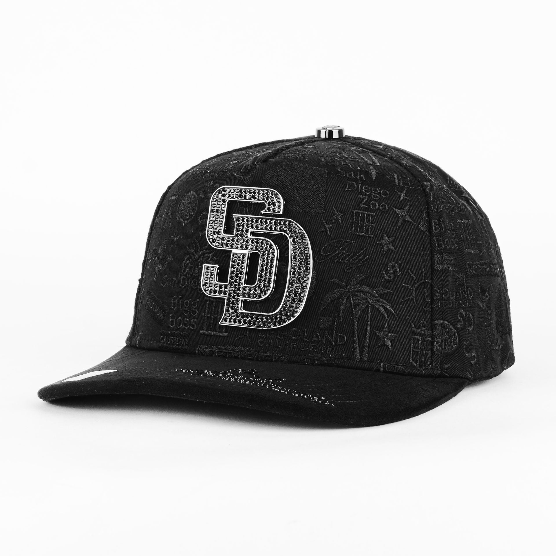 Gorra Bigg Boss SAN DIEGO NEGRA | Snapback Visera Semicurva