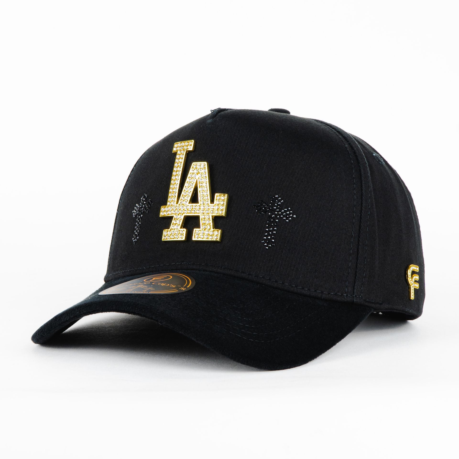 Gorra Florence caps LA BLK GOLD | Snapback Visera Curva