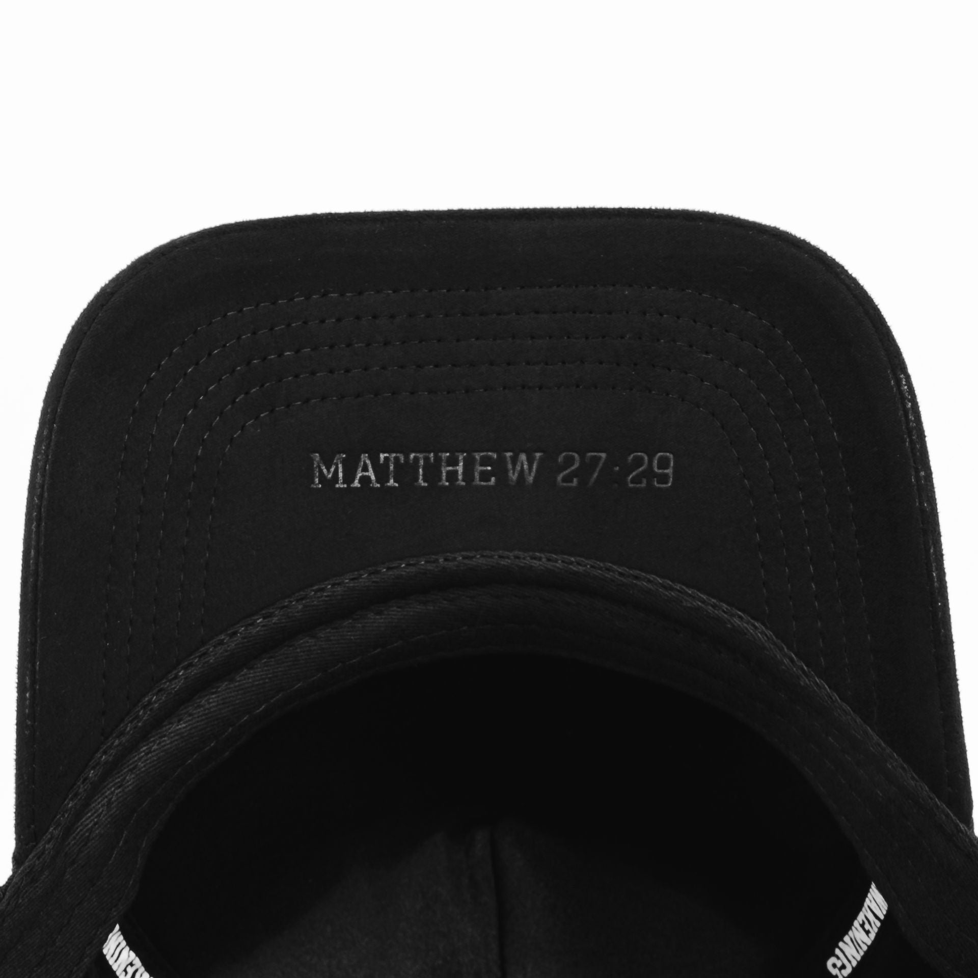 Gorra Rude Awakening TRIPLE BLACK CRYSTALS | Snapback Visera Curva