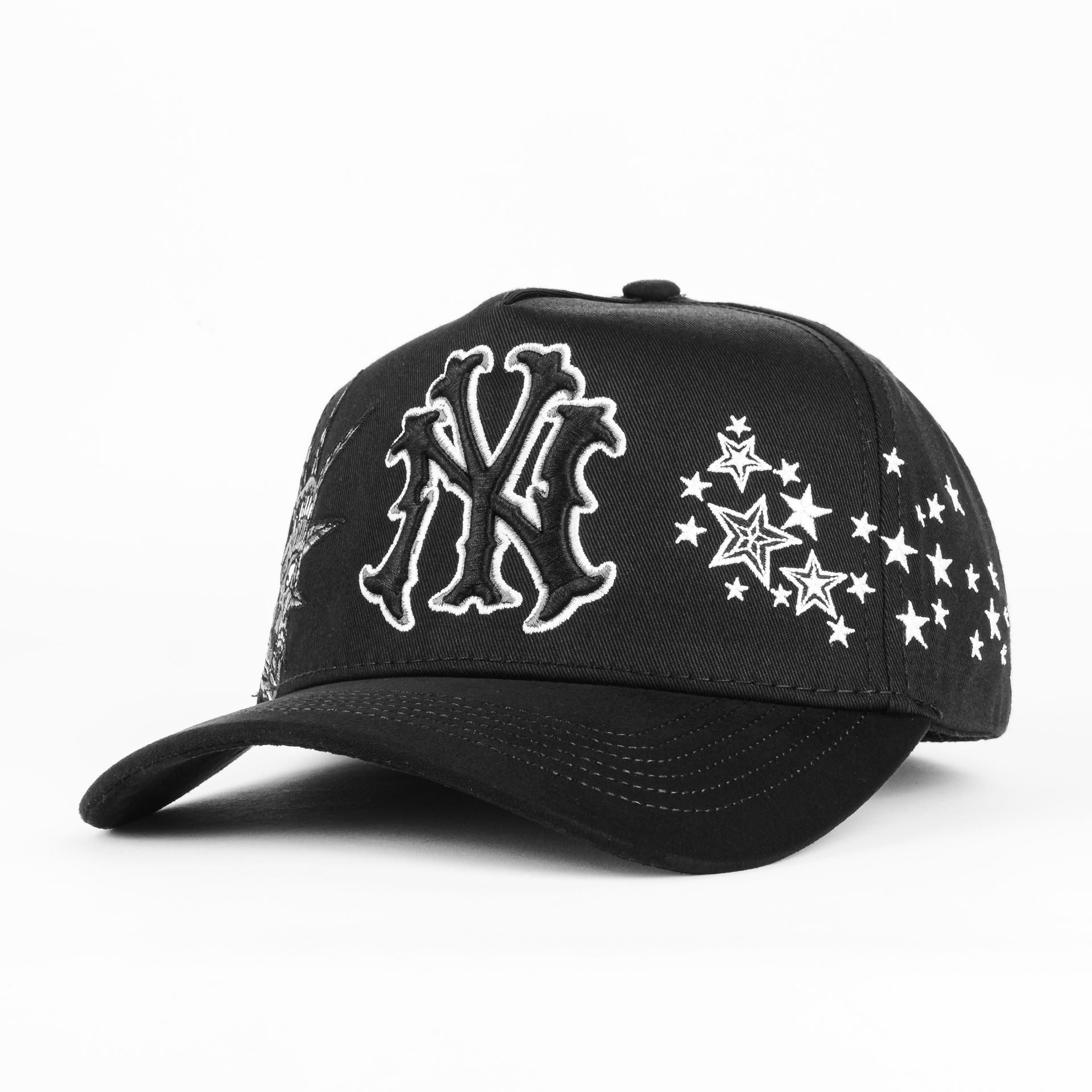 Gorra Don Hats NY LIBERTY BLACK | Snapback Visera Semicurva