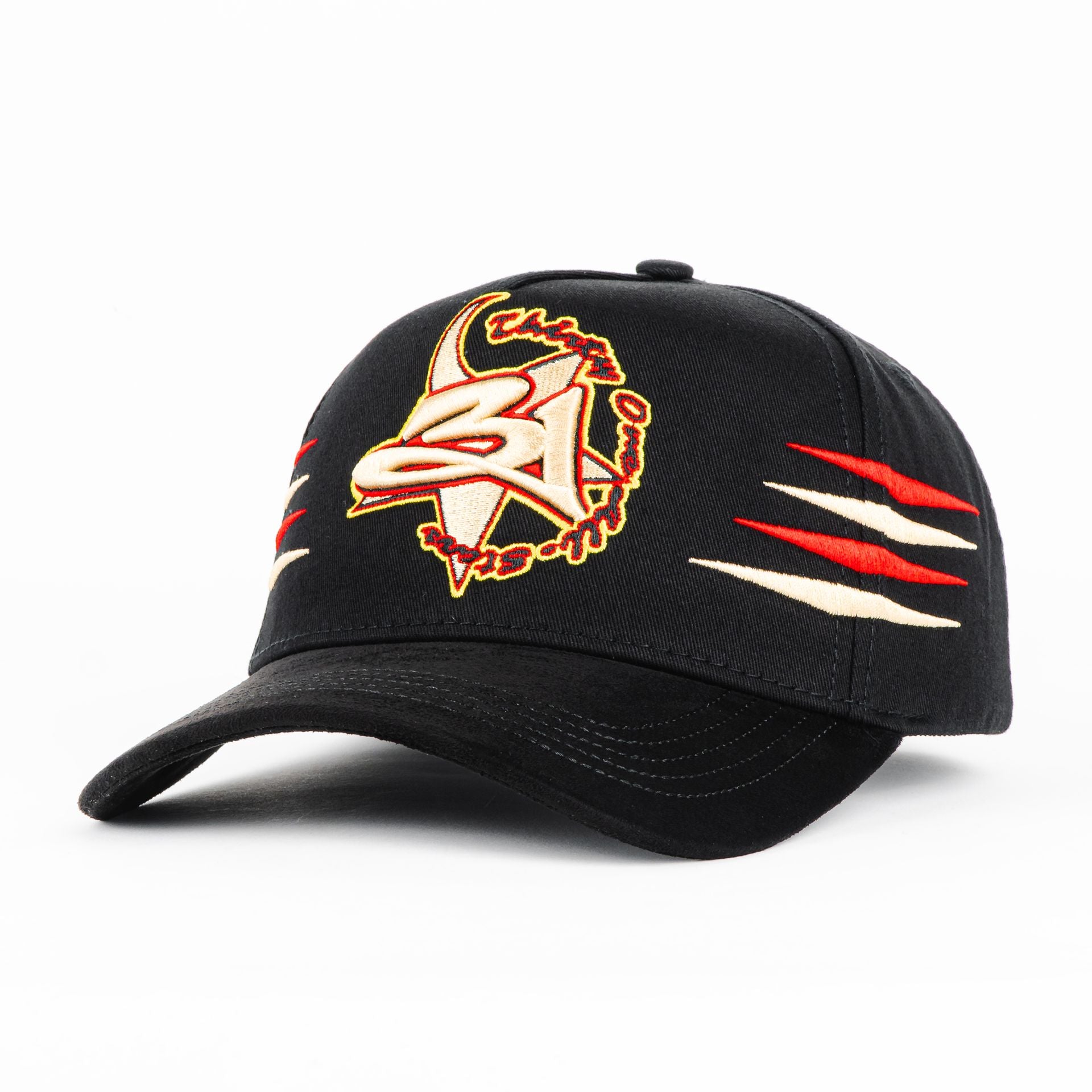 Gorra 31 Hats 31 STARS BLACK | Snapback Visera Curva