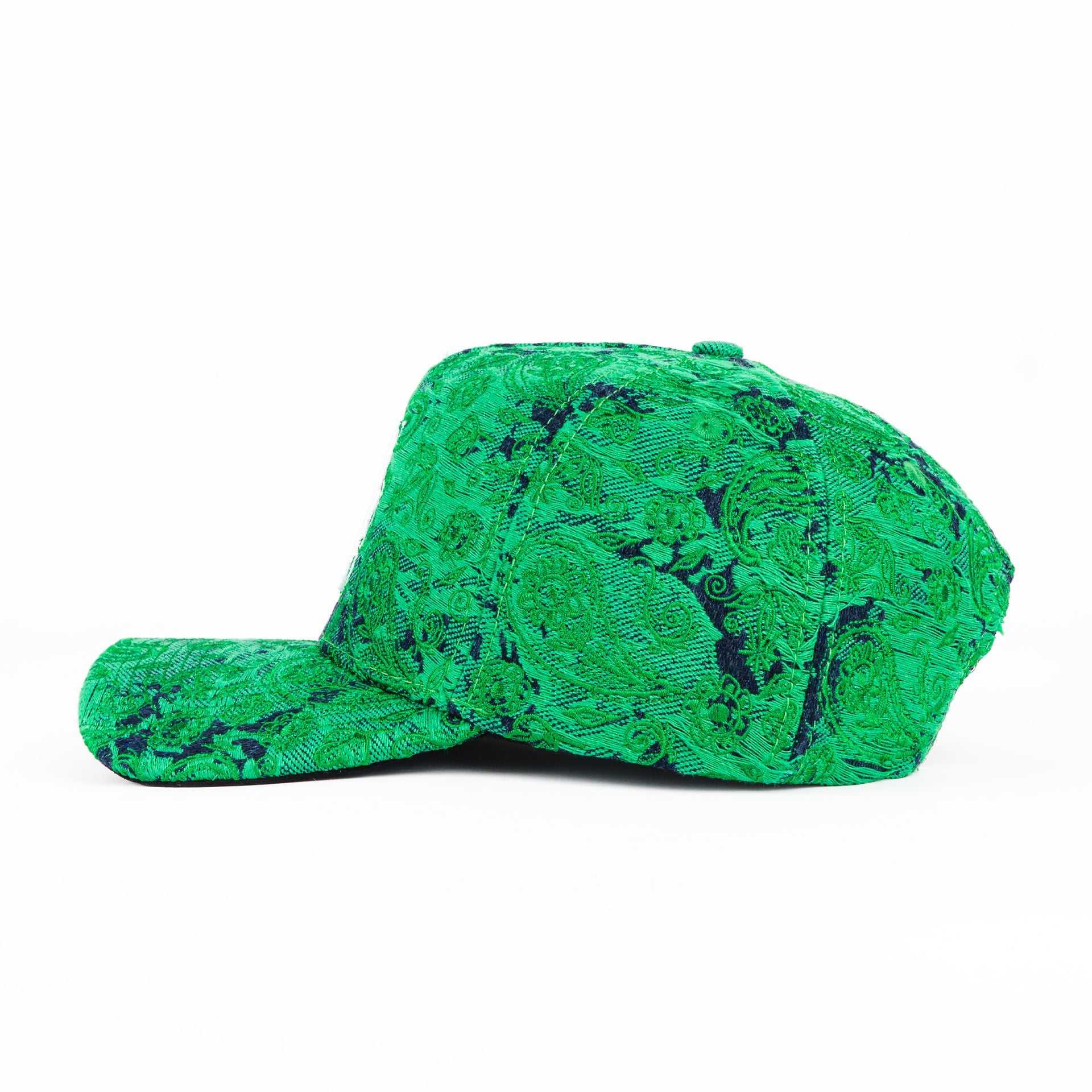 Gorra Don Hats LA PAISLEY GREEN | Snapback Visera Semicurva