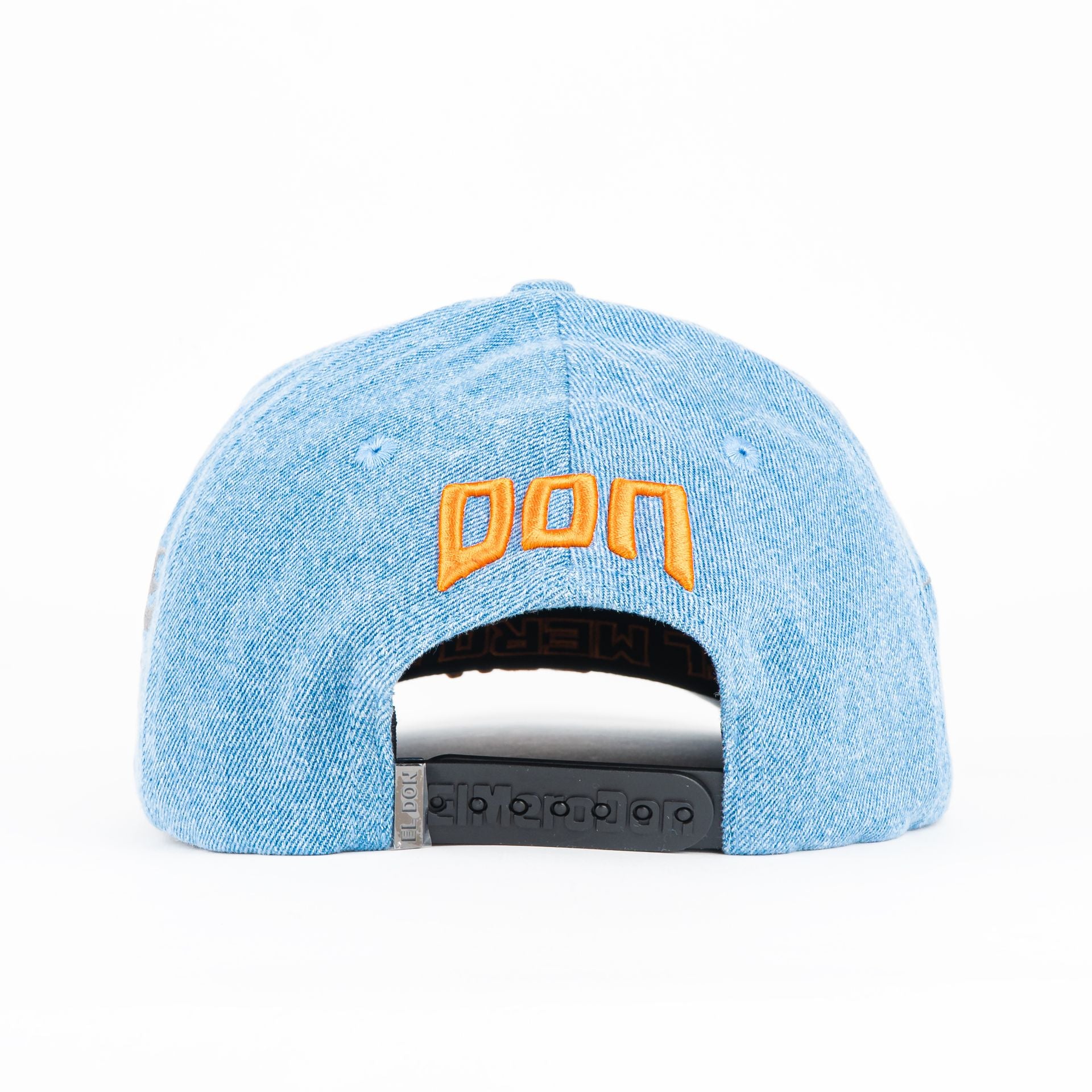 Gorra Don Hats METS FLAMES DEMIN/SILVER | Snapback Visera Semicurva