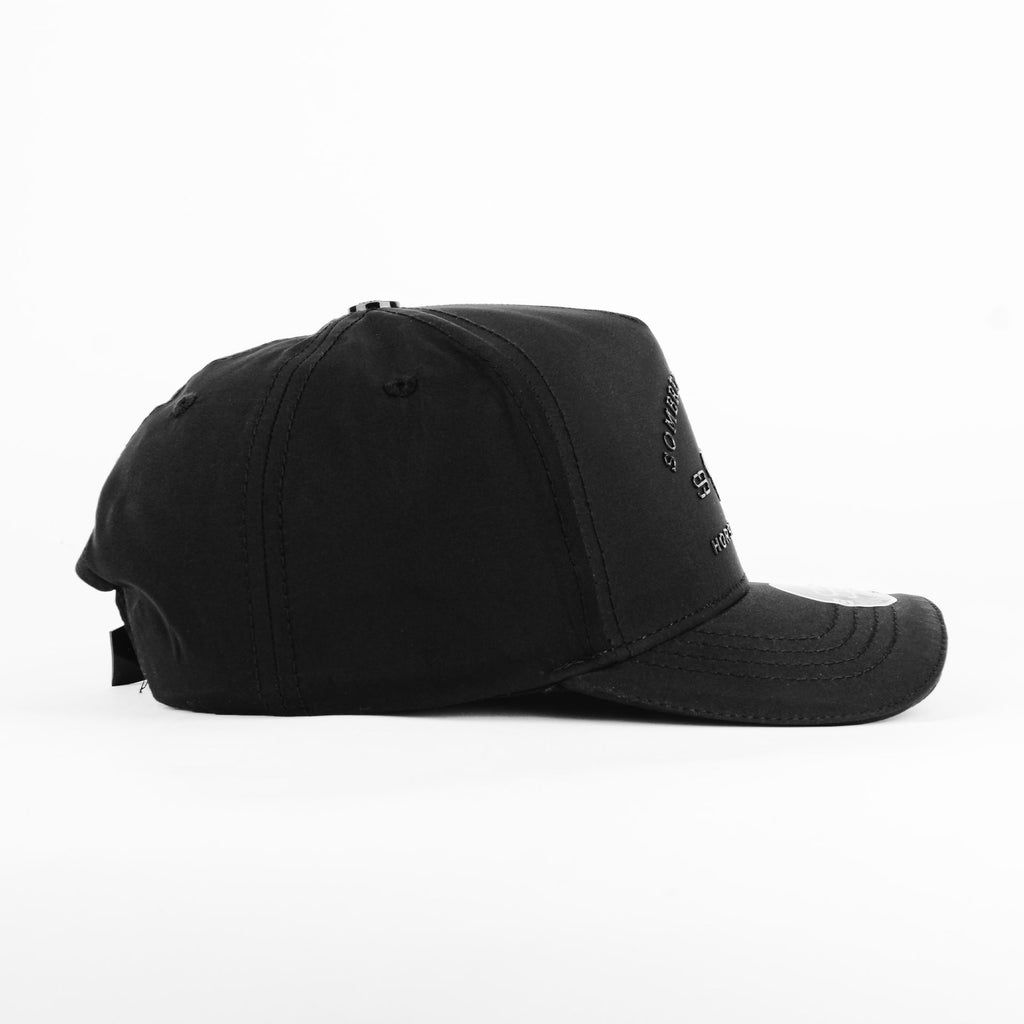 Gorra Sombrero Blanco HORSEDANCING NEGRA  Snapback Visera Semicurva