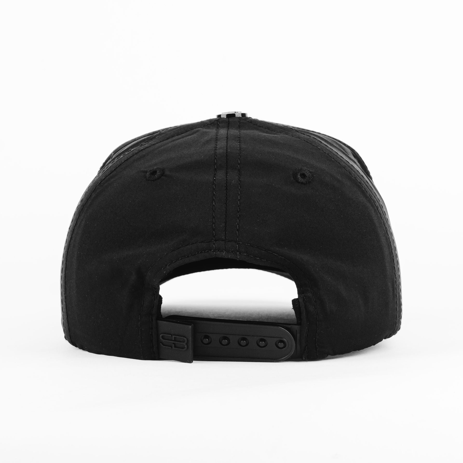 Gorra Sombrero Blanco PILOT NEGRA | Snapback Visera Semicurva