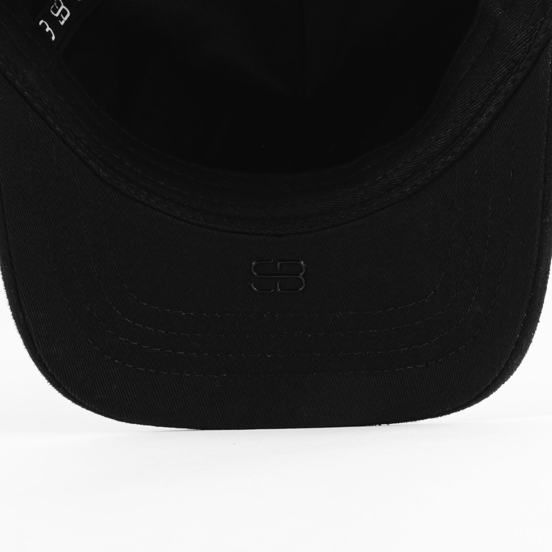 Gorra Sombrero Blanco HUELLA NEGRA | Snapback Visera Semicurva