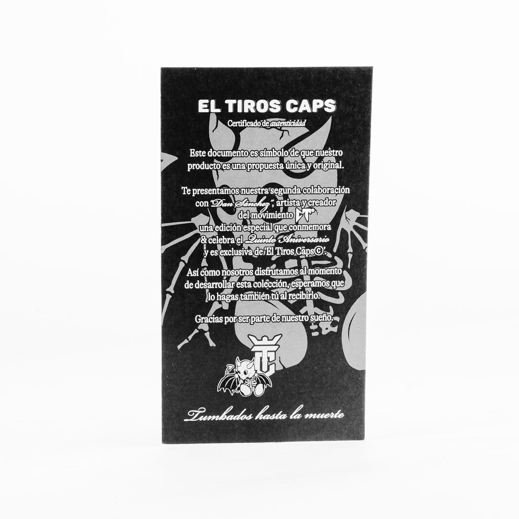 Gorra El Tiros Caps TUMBADOS TILL DEATH BLK | Snapback Visera Semicurva