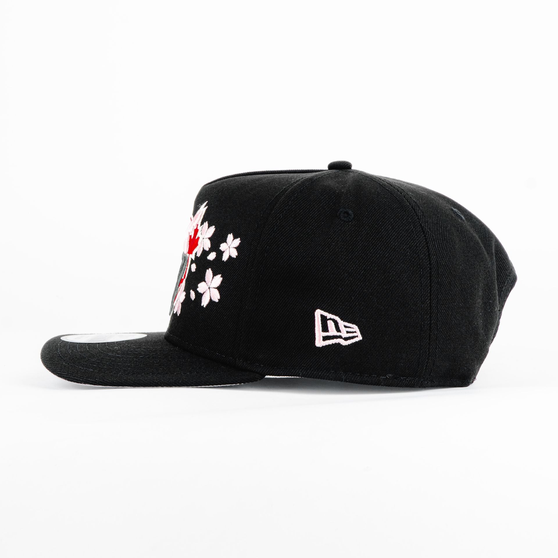 Gorra New Era A-Frame BLUE JAYS WS 1992 BLK/PNK 950F | Snapback Visera Semicurva