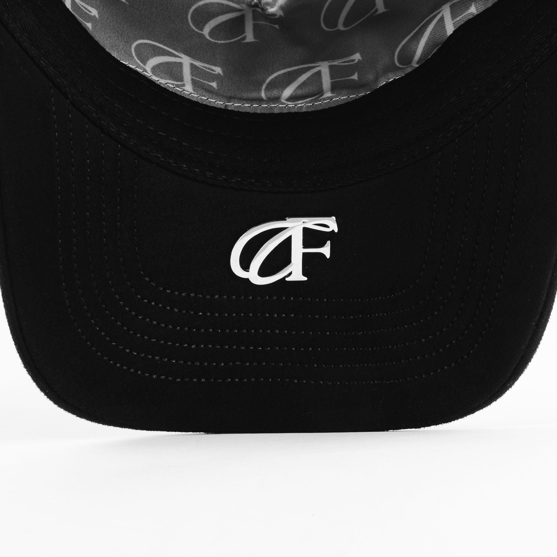 Gorra Caps Fans CRUZ CRISTALES SILVER BLK | Snapback Visera Semicurva