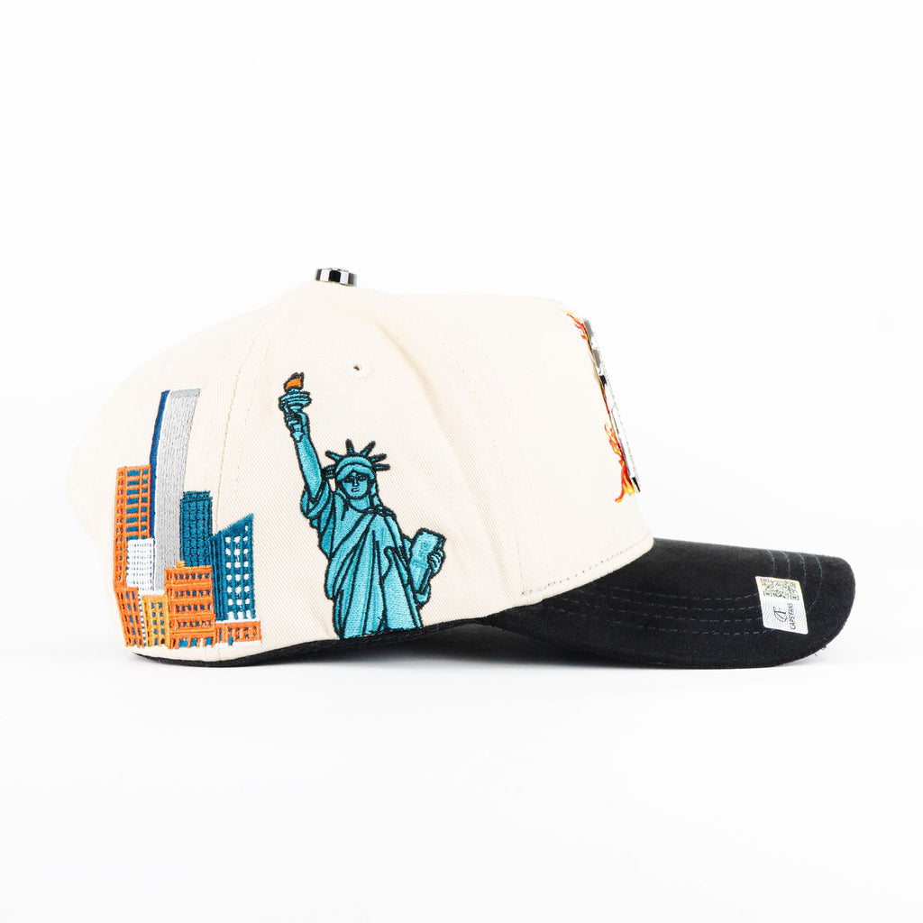 NY CRISTALES BEIGE/BLACK