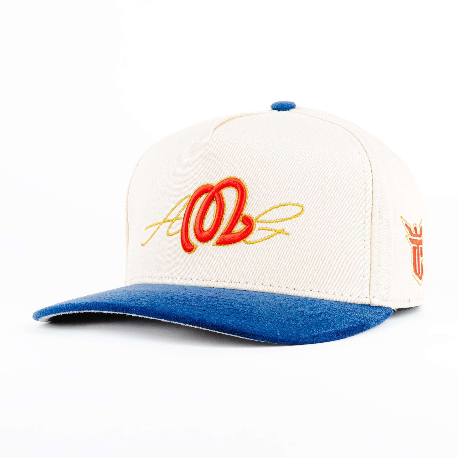 Gorra El Tiros Caps AMG BEIGE/NAVY | Snapback Visera Semicurva