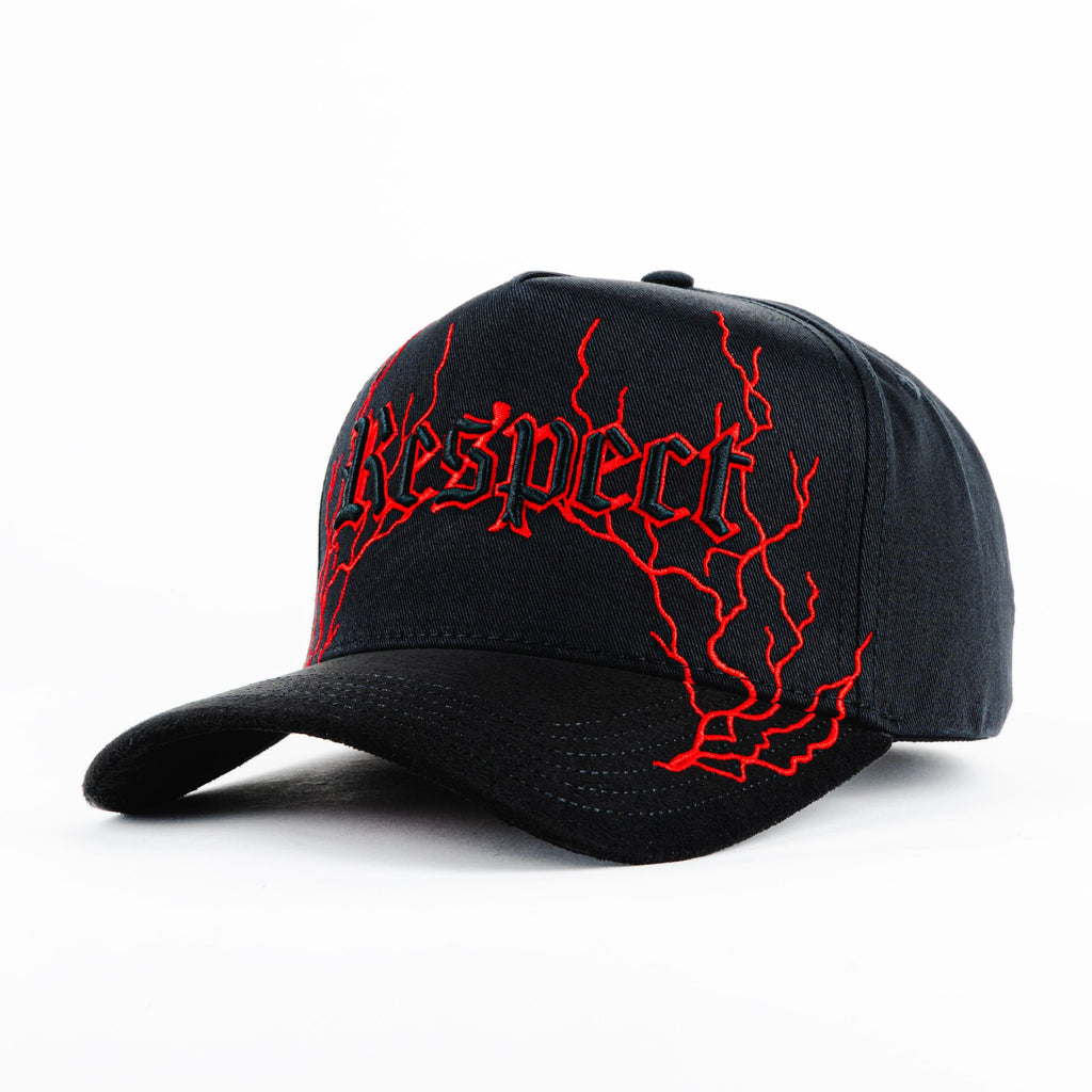 Gorra DAKAPS RESPECT BLACK | Snapback Visera Curva