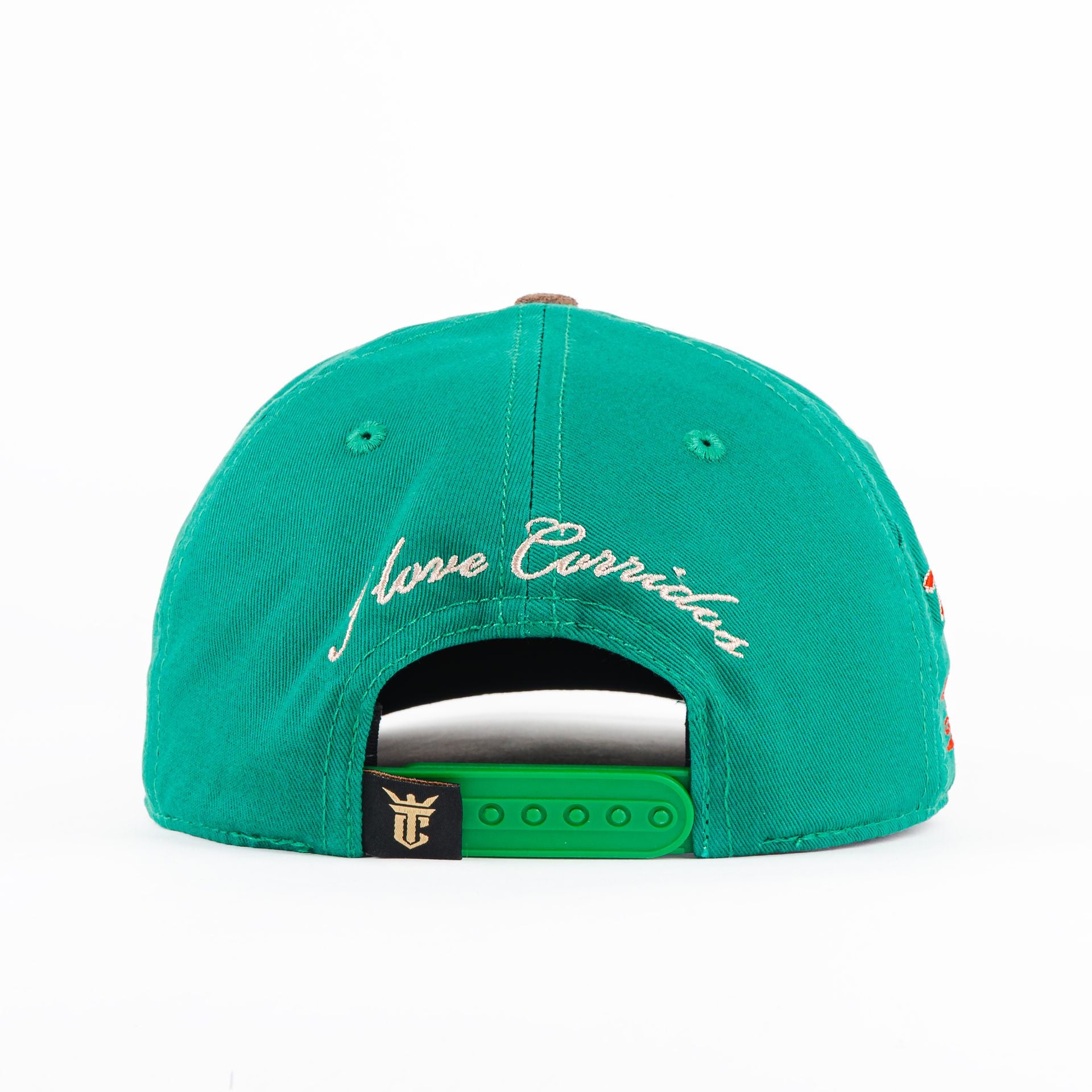 Gorra El Tiros Caps SABOR FRESA GREEN/BROWN | Snapback Visera Semicurva
