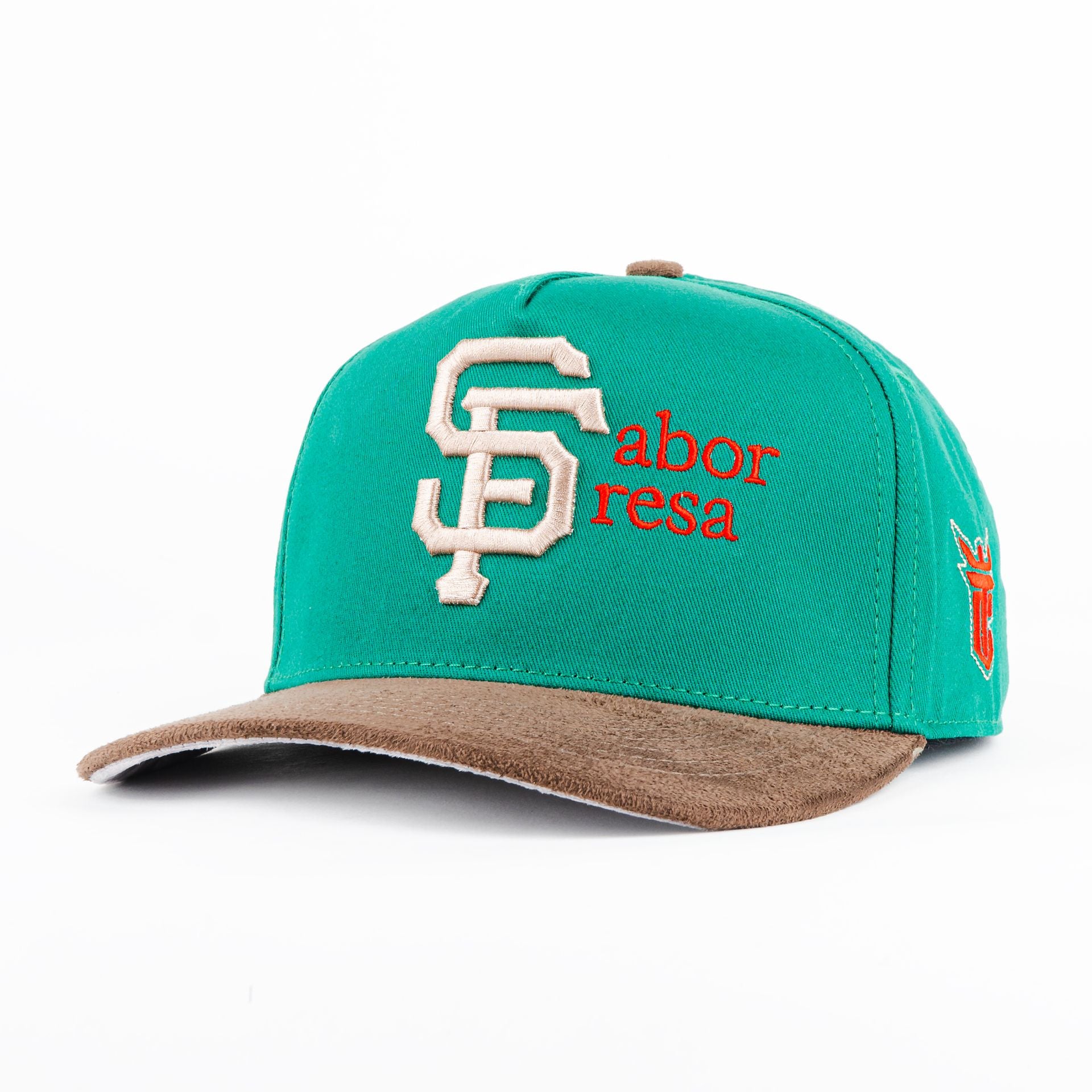 Gorra El Tiros Caps SABOR FRESA GREEN/BROWN | Snapback Visera Semicurva