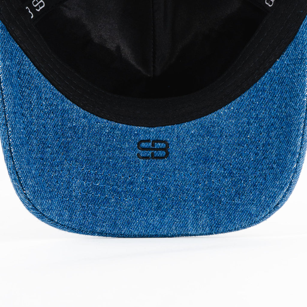 Gorra Sombrero Blanco HUELLA MEZCLILLA | Snapback Visera Semicurva
