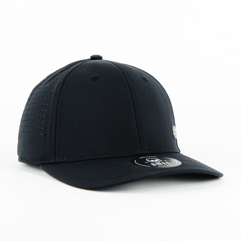Gorra OMEE ETER BLACK | Visera Semicurva Cerrada UNITALLA