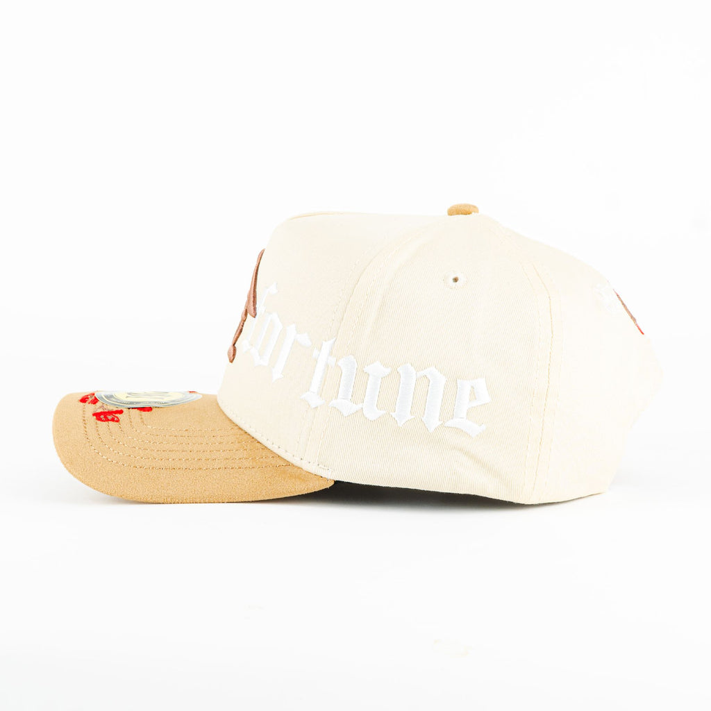 GORRA MR. KASH FORTUNE CAFE/CAMEL GAMUZA