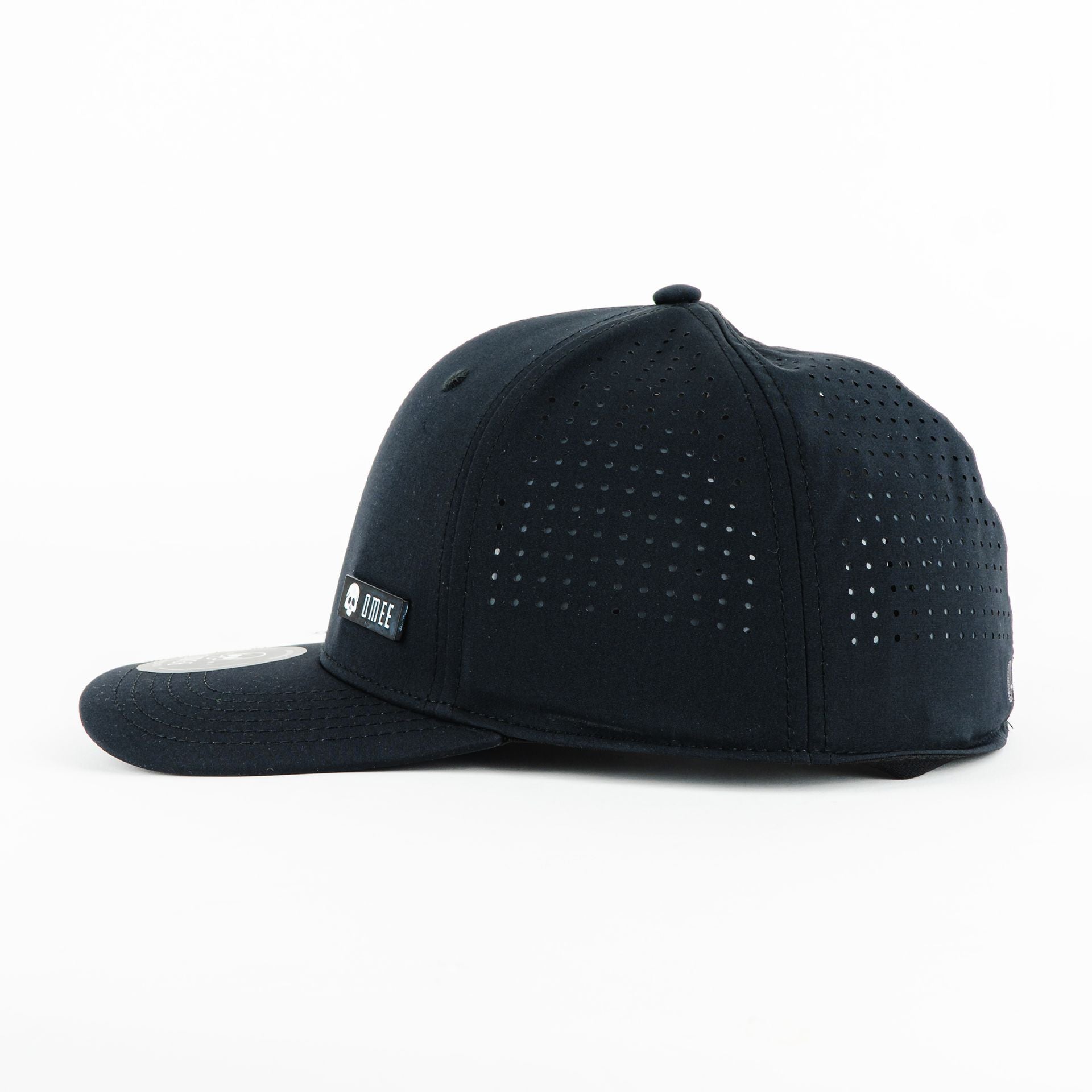 Gorra OMEE ANTRAX BLACK | Visera Semicurva Cerrada UNITALLA