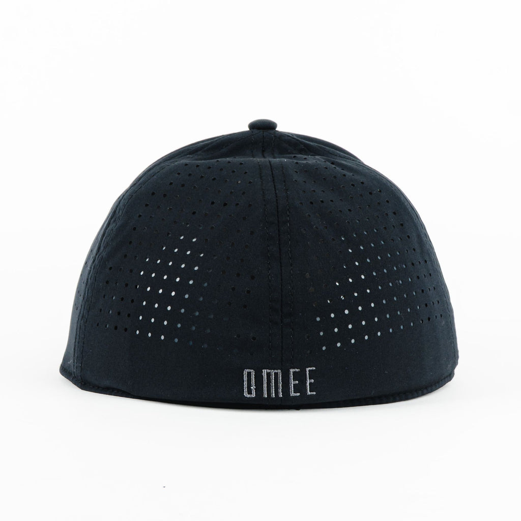 Gorra OMEE ANTRAX BLACK | Visera Semicurva Cerrada UNITALLA
