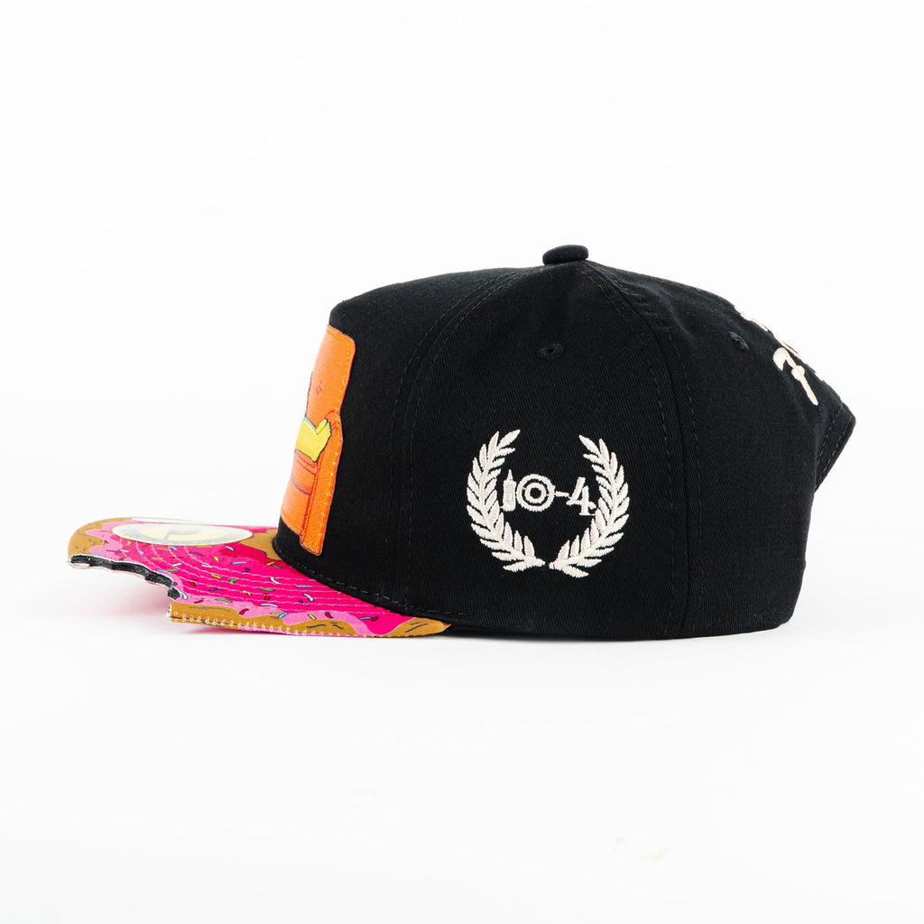Gorra Diez Cuatro THE 7 SINS BLK/VISOR DONUTS | Snapback Visera Plana